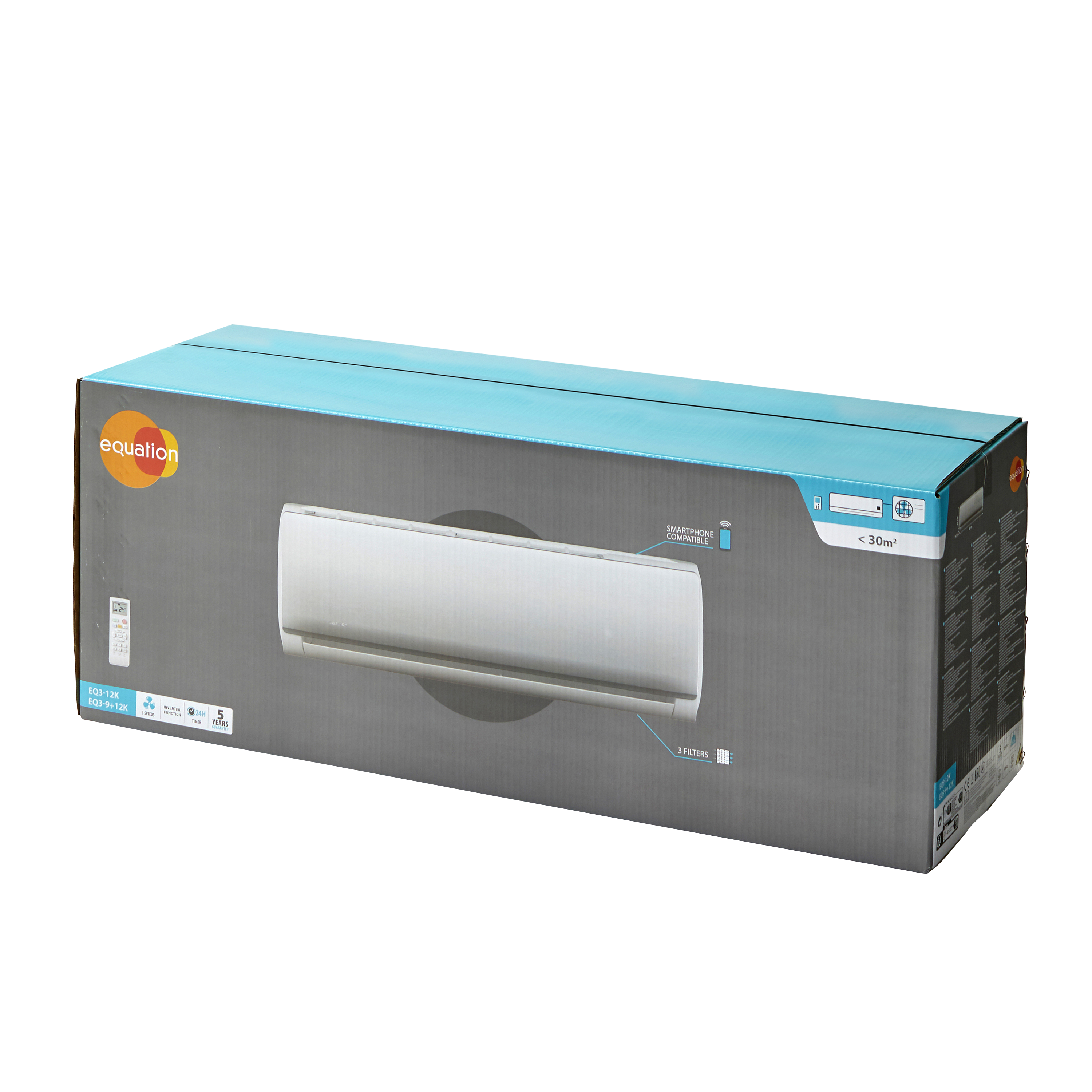 Condizionatore dual EQUATION 9000 12000 BTU inverter WIFI A++/A+ serie S-AC-7&8/S - 19