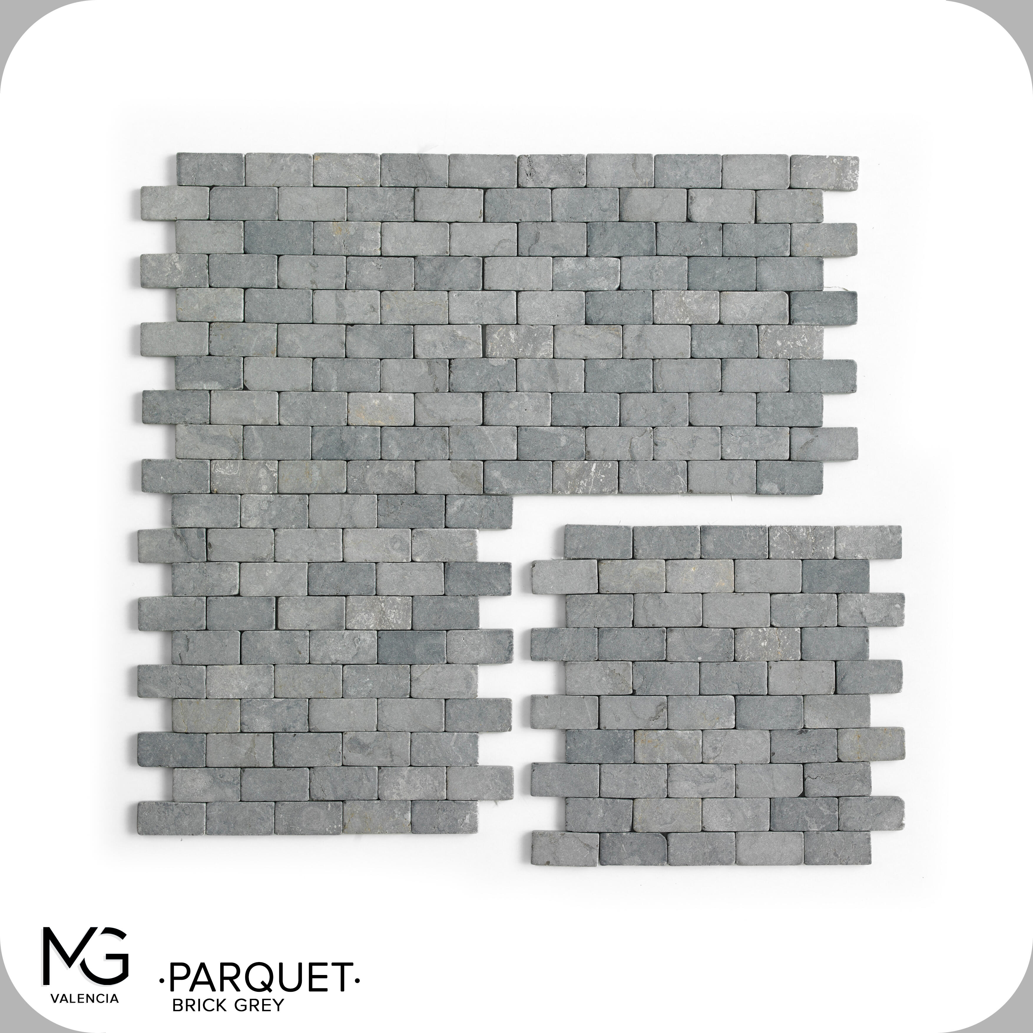 Pastilha cerâmica 30x30cm Parquet Brick Grey | Leroy Merlin