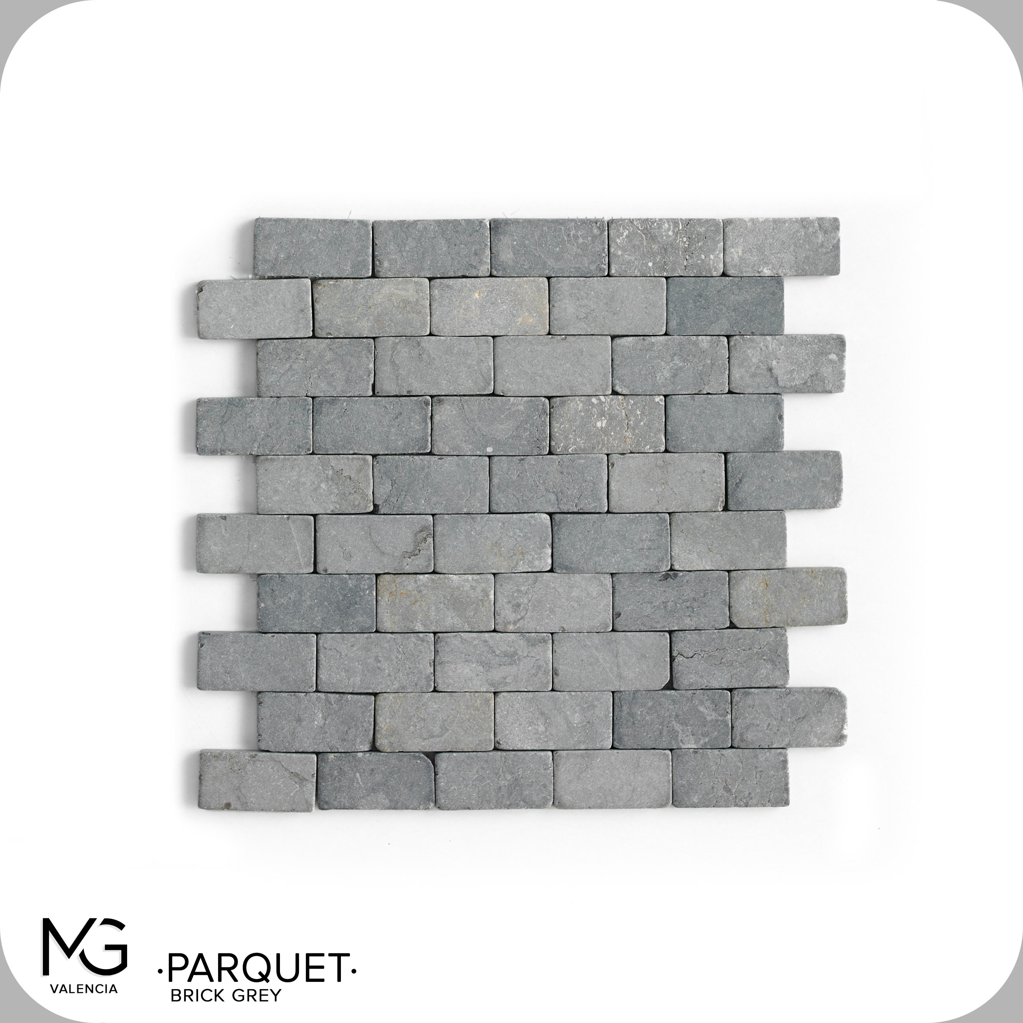 Pastilha cerâmica 30x30cm Parquet Brick Grey | Leroy Merlin