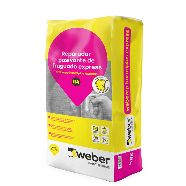 MORTERO REPARADOR R4 WEBEREP NEOGEL EXPRESS 25 KG