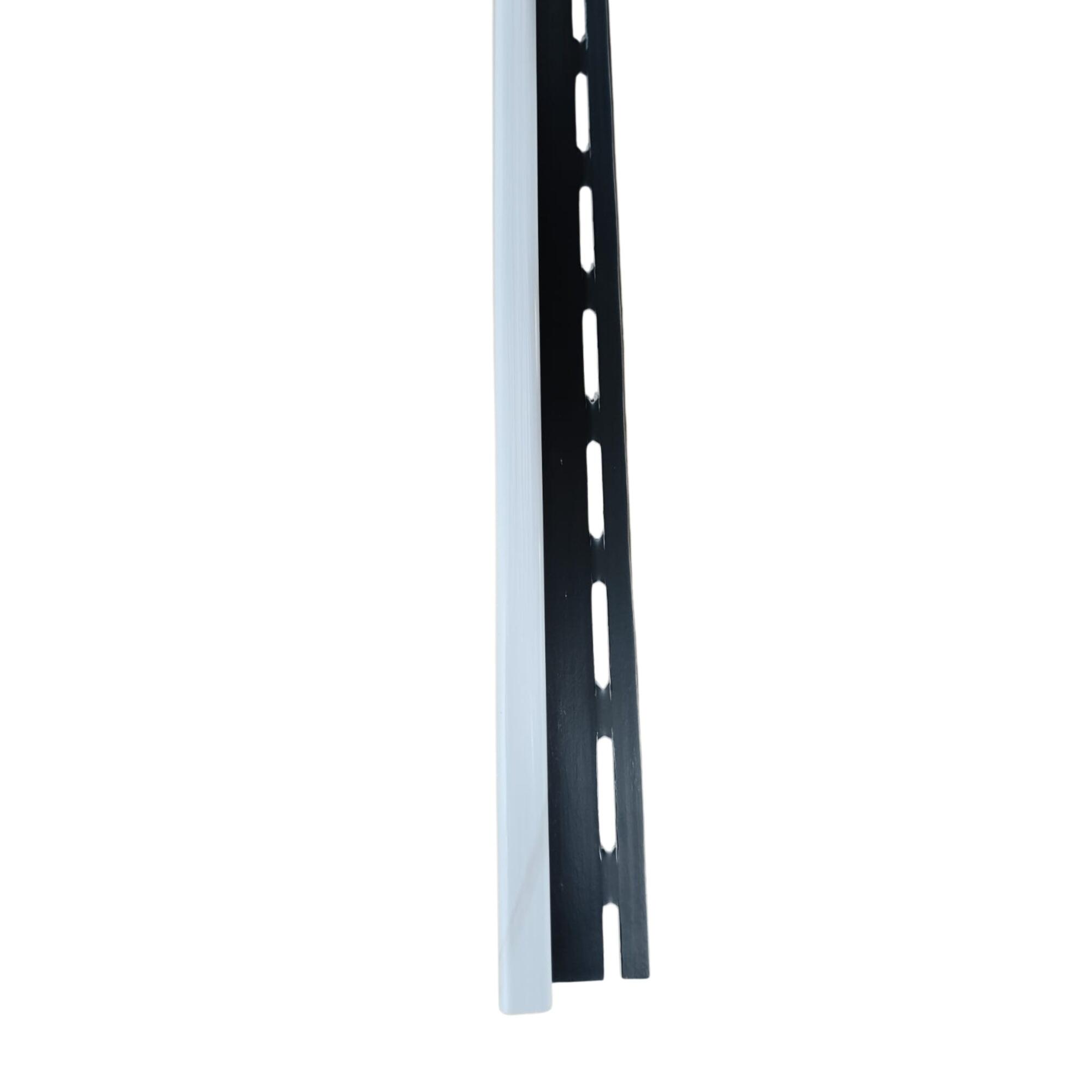 Element inchidere panou riflaj, 2700 x 39 x 19 mm, alb