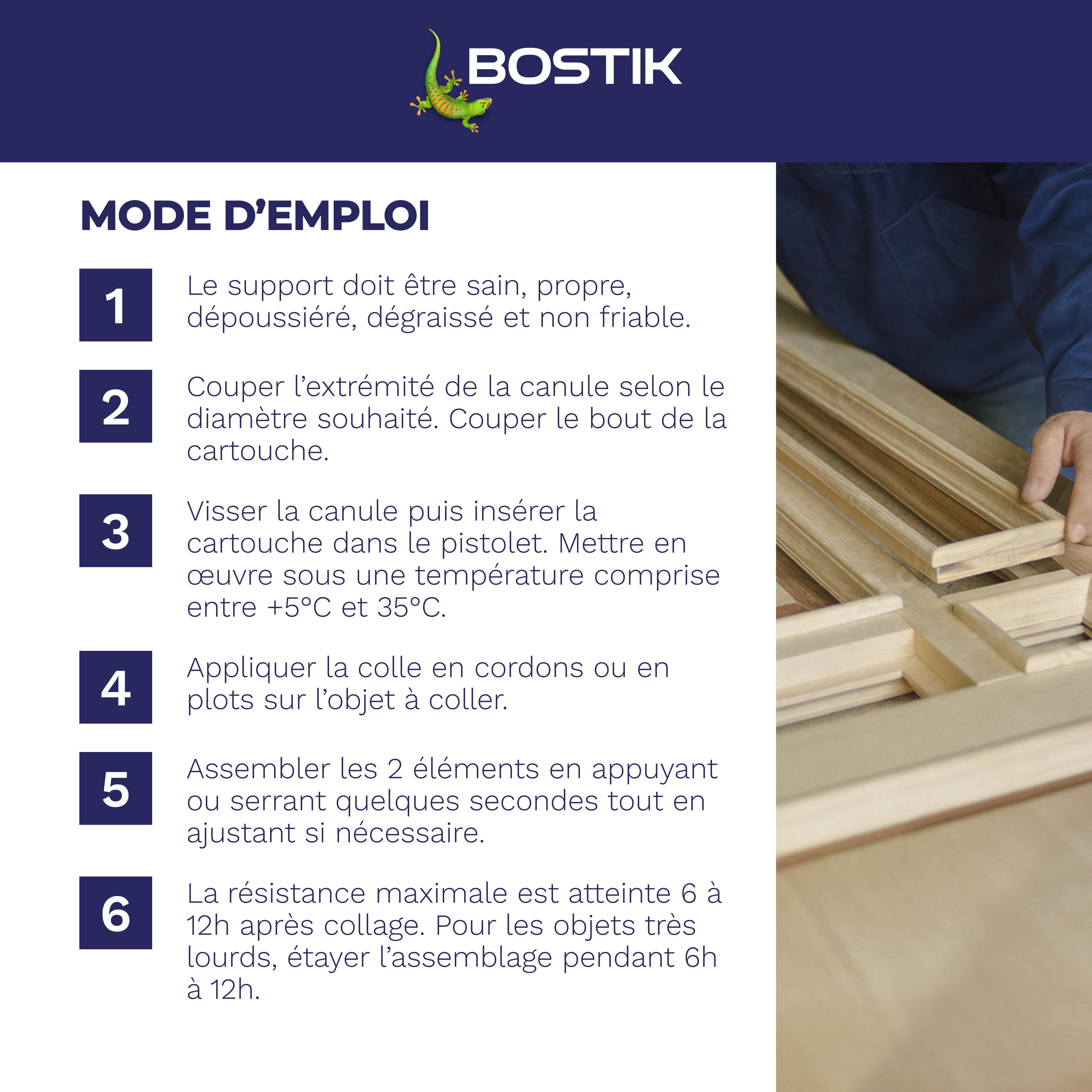 Colle menuiserie MSP 112 290 ml - BOSTIK - 2
