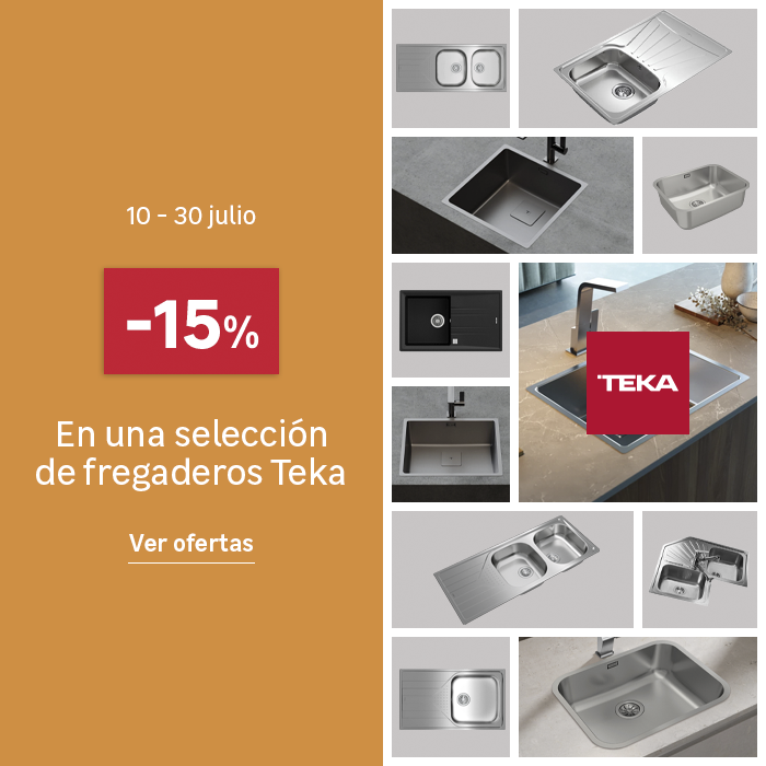 -15% en una selección de fregaderos TEKA