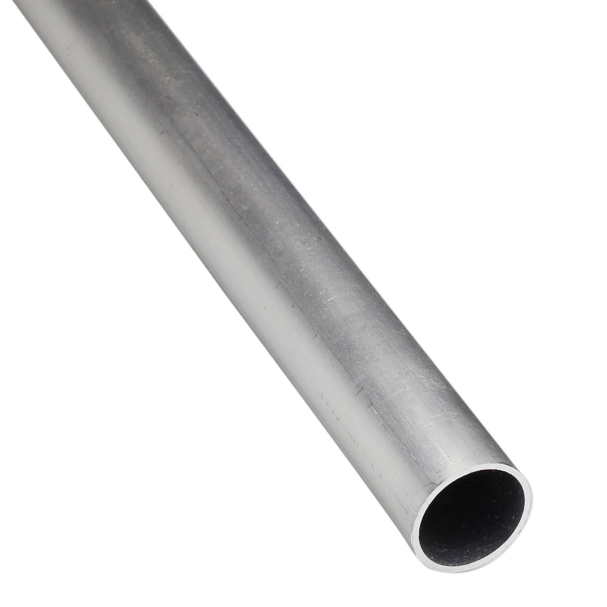 Tube Aluminium Brut CQFD 12x1mm - Longueur 1m Pour Décoration Et Bricolage