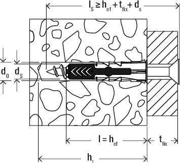 Kołek Duopower 10x50 mm (25 szt.) z wkrętem 7.0x69 mm (25 szt.) - 2