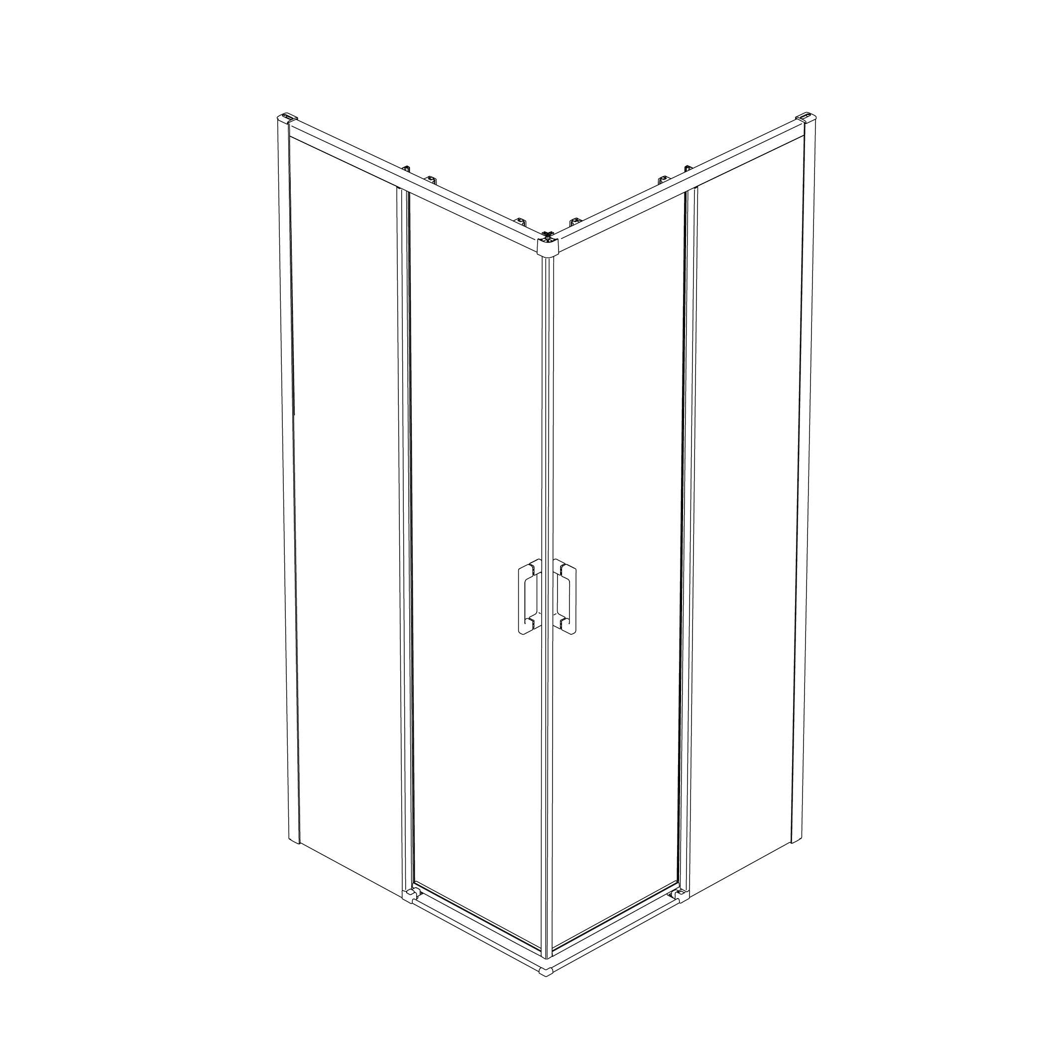 Kabina prysznicowa Kabri Avance 70x70 cm - 3