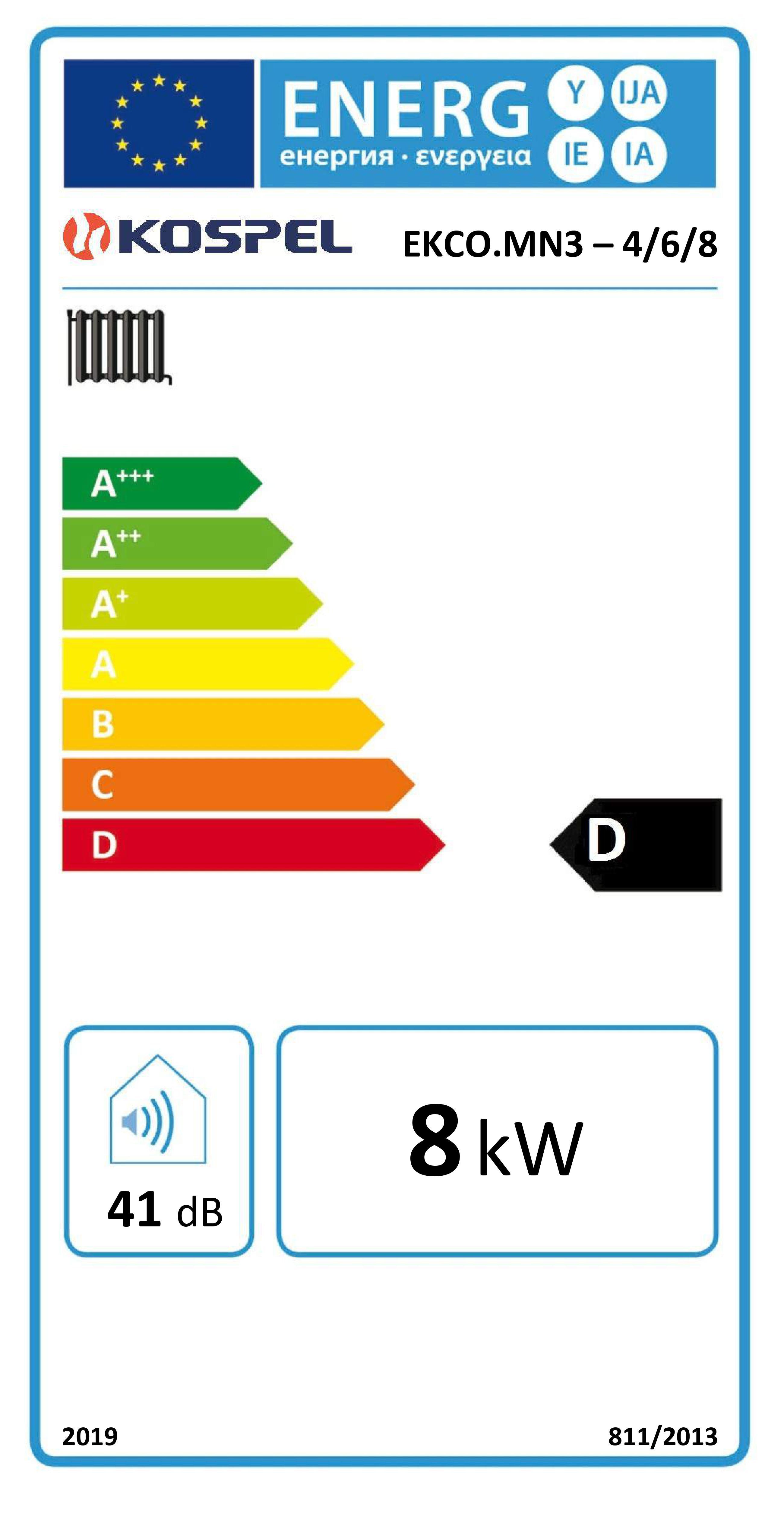 Kocioł elektryczny Kospel 12/16/20 kW z naczyniem przeponowym (EKCO.MN3-12/16/20/24.PL) - 2