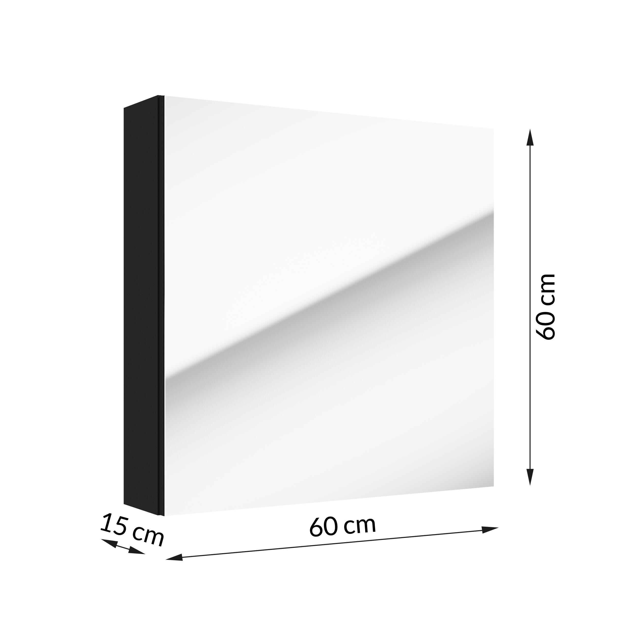 Szafka lustrzana Onas Uni 60 cm  - 2
