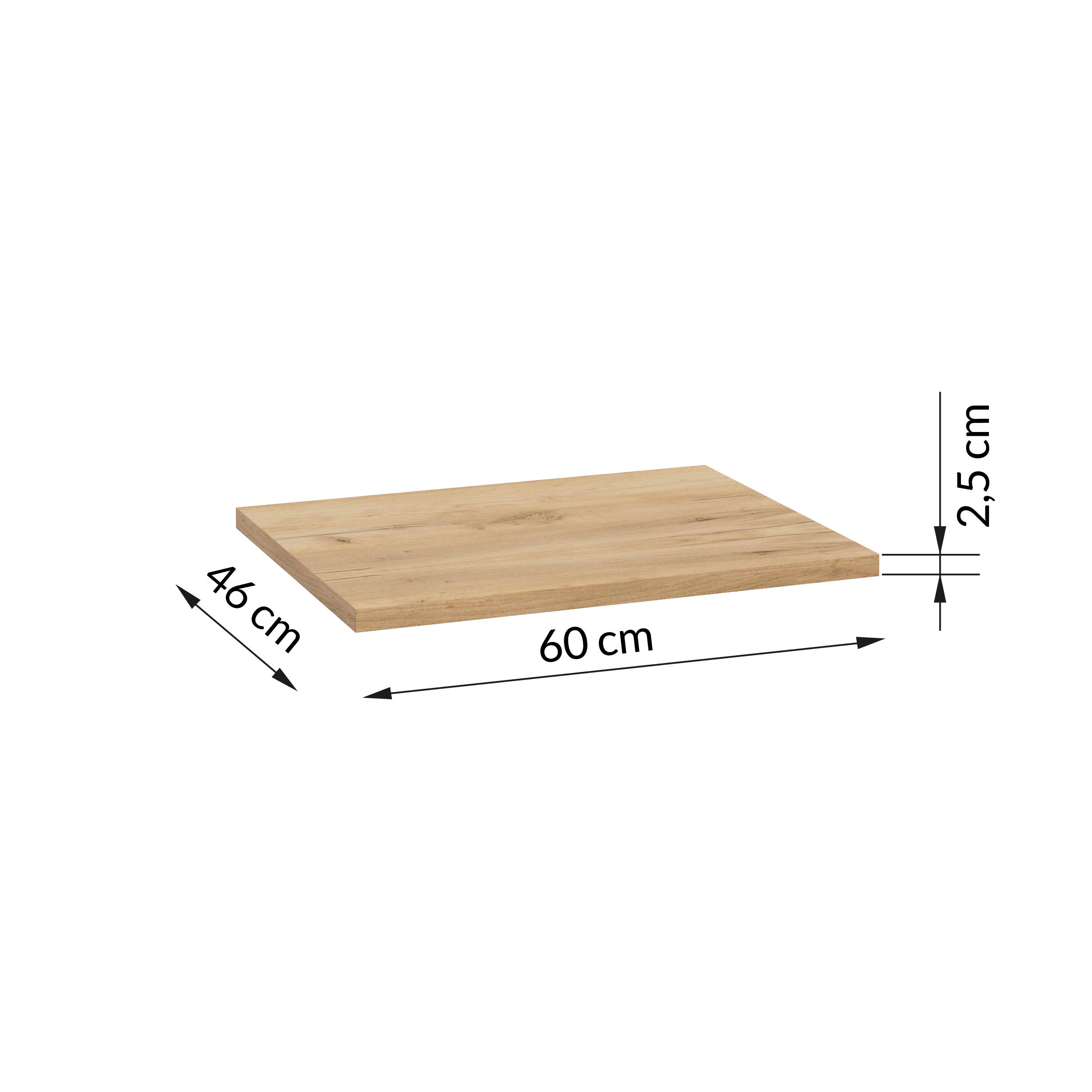 Blat Onas Uni 60 cm 282-F-06005 - 2