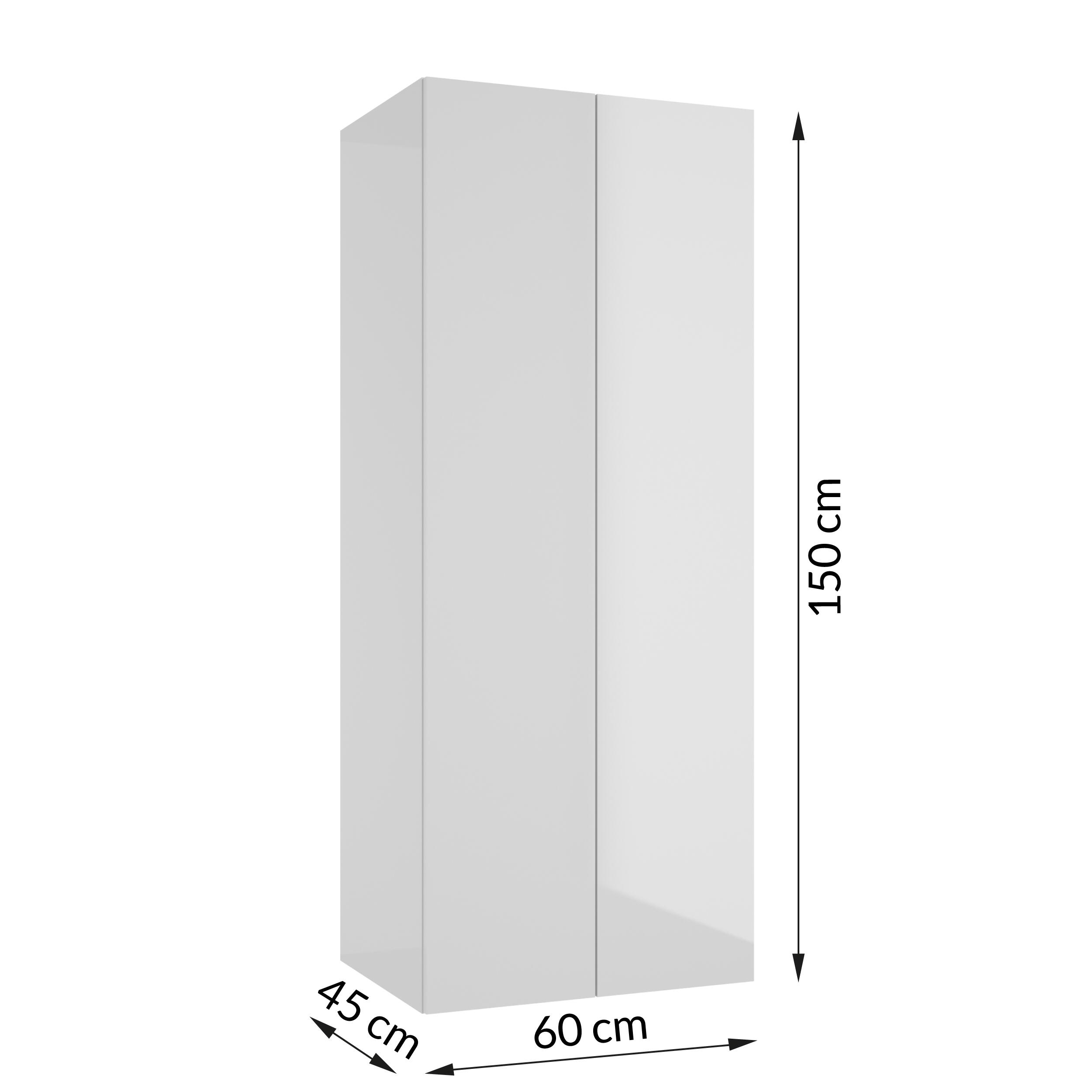 Słupek Metro System 60 cm biały - 2