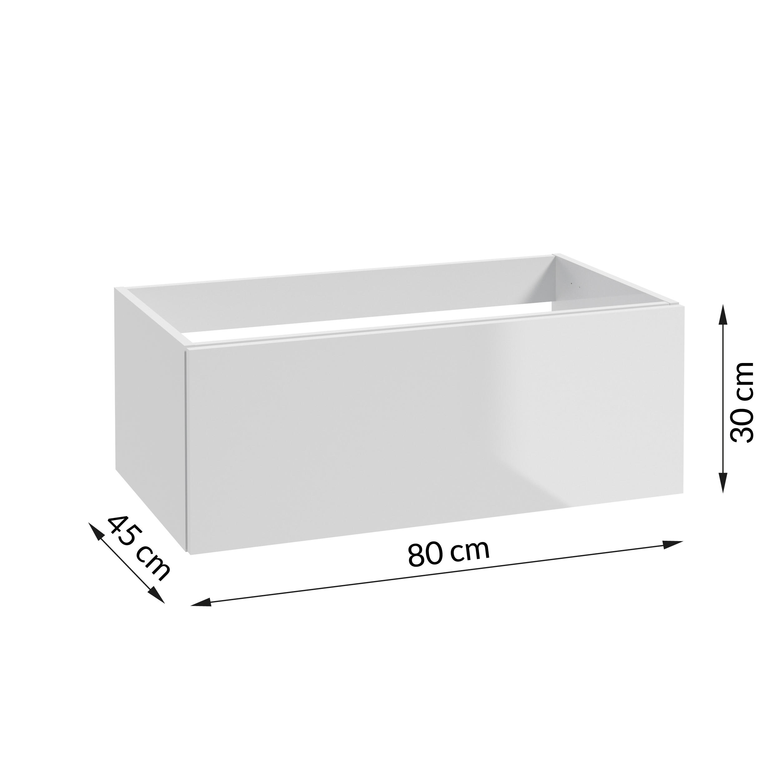 Szafka pod umywalkę Onas Metro System 80cm 190-B-08004 - 2