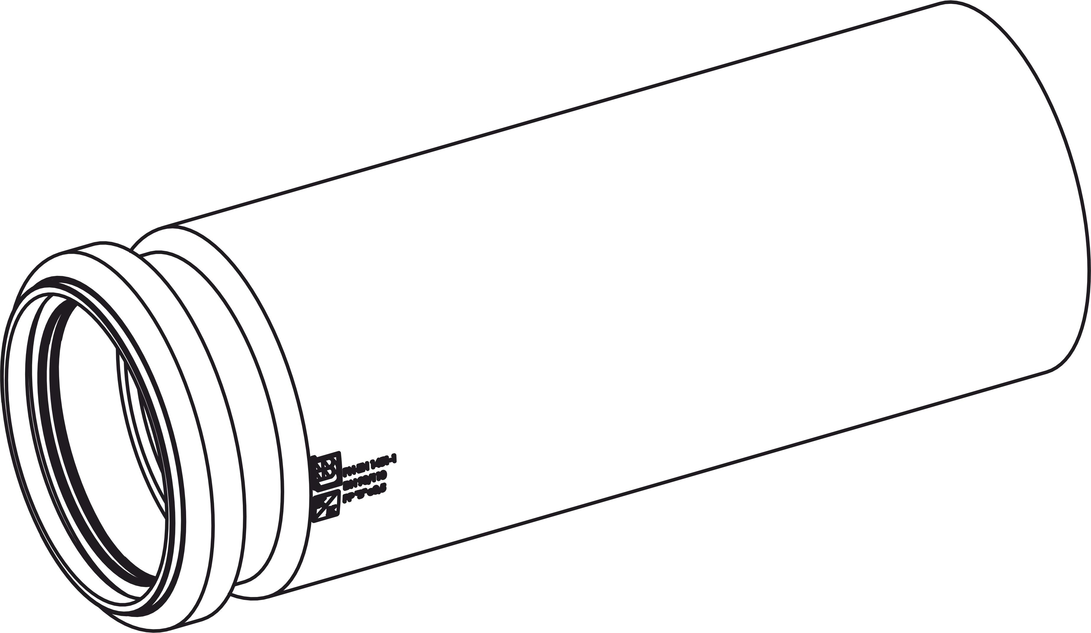 Rura przyłączeniowa do WC Kkpol - 2
