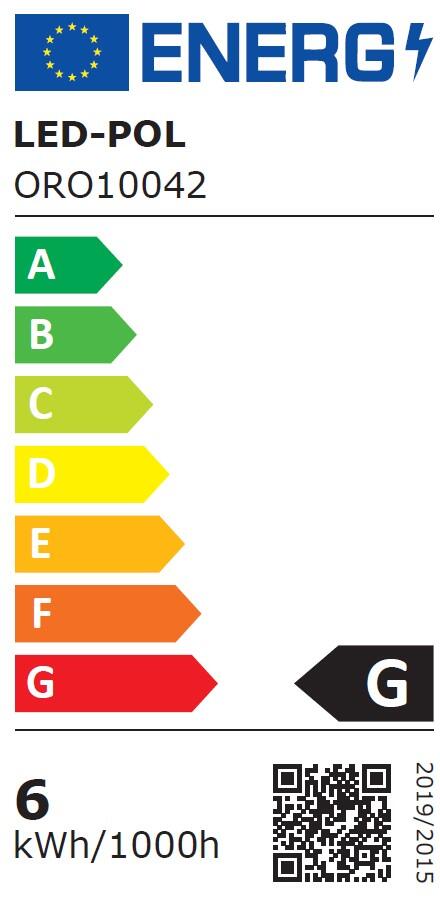 Oprawa elewacyjna FALENA-1 LED 6W 220lm N/B IP54 szara obracalna - 4