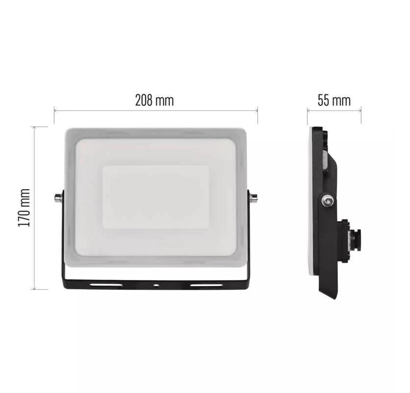 Naświetlacz LED Kostka przyłączeniowa, 51W, 4600Lm, 4000K, IP65 - 2