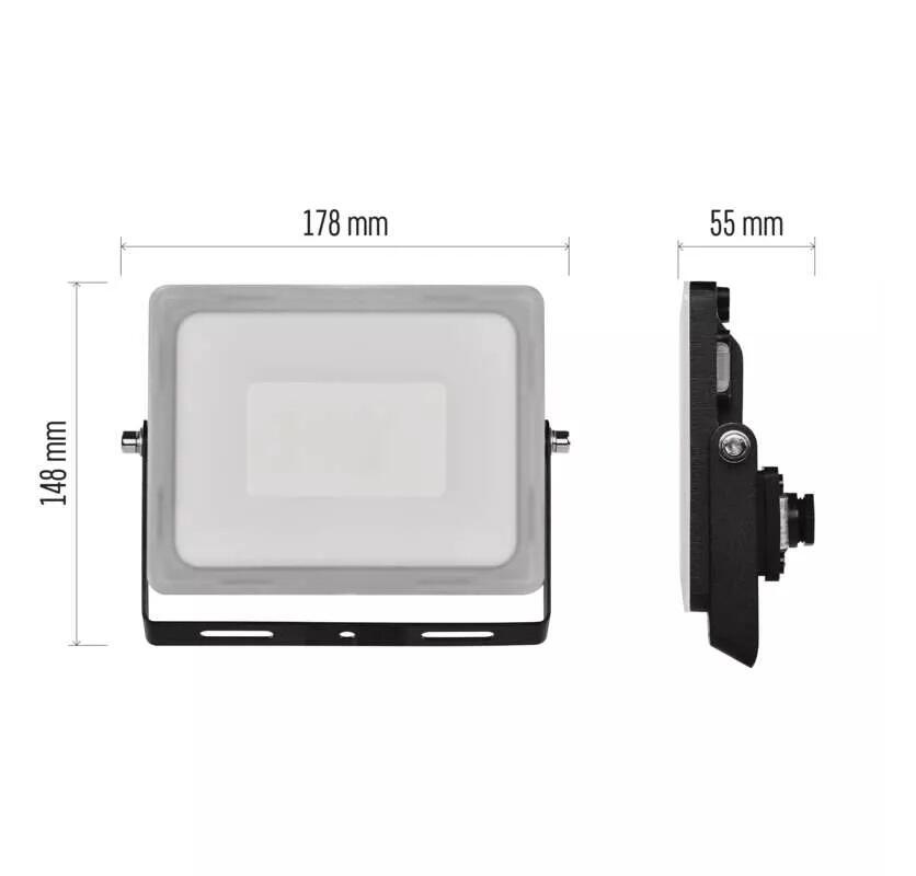 Naświetlacz LED Kostka przyłączeniowa, 31W, 2800Lm, 4000K, IP65 - 3