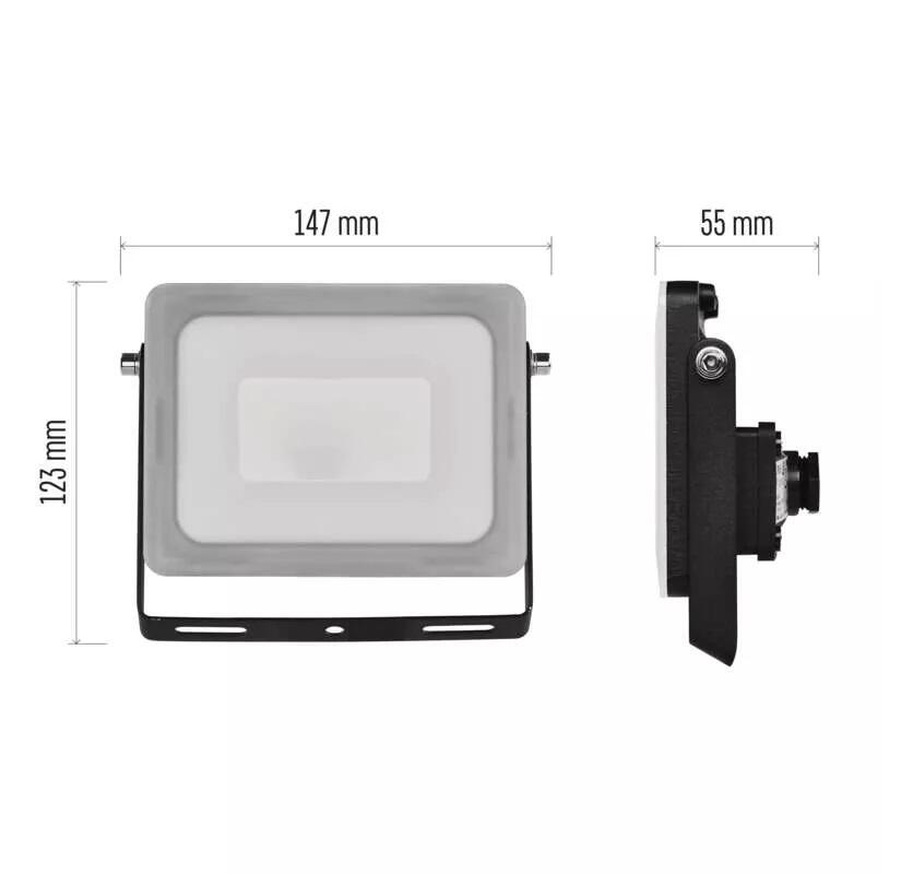 Naświetlacz LED Kostka przyłączeniowa, 20,5W, 1900Lm, 4000K, IP65 - 2