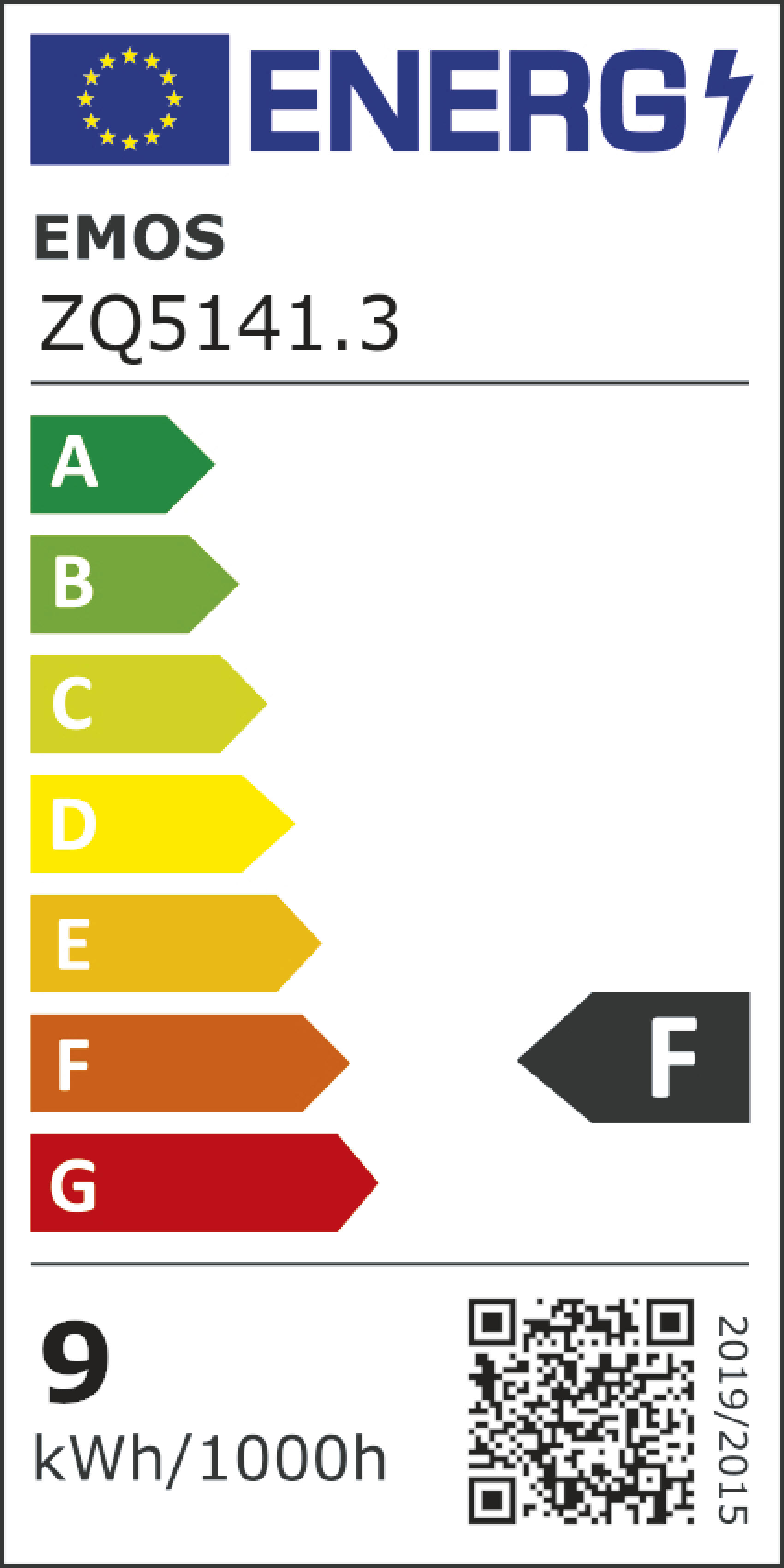 3x żarówka LED E27 A60 7W 806lm 4000K - 5