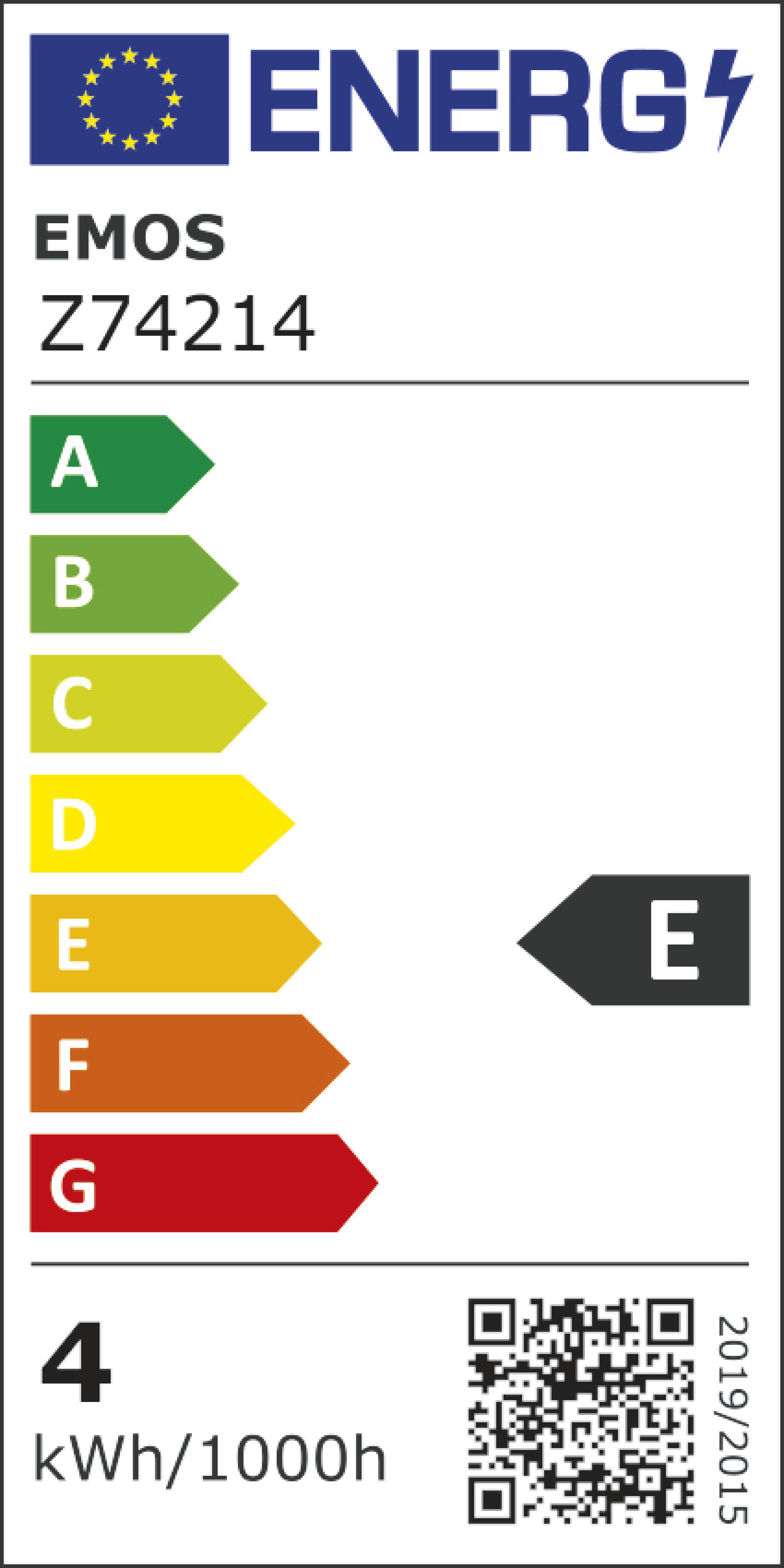 Żarówka LED E27 filament świeca 4W 470lm 4000K - 5