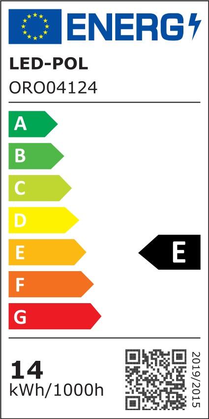 Żarówka LED E27A6514W1680lm4000K - 3