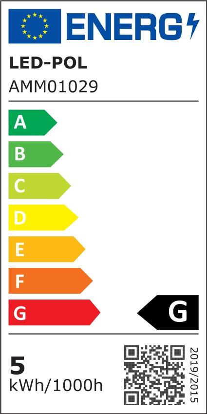 Żarówka LED GU10 4,9W 320lm 6500K - 3