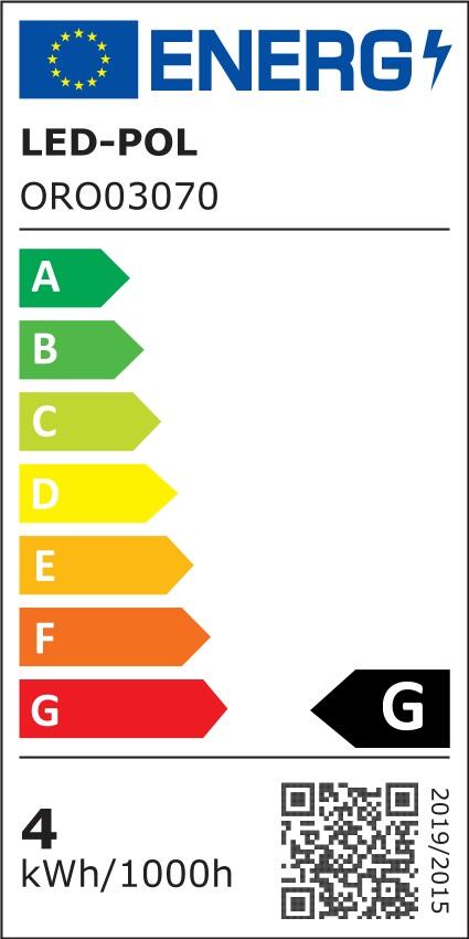 Żarówka LED E14 swieca 3,5W 249lm 6500K - 6
