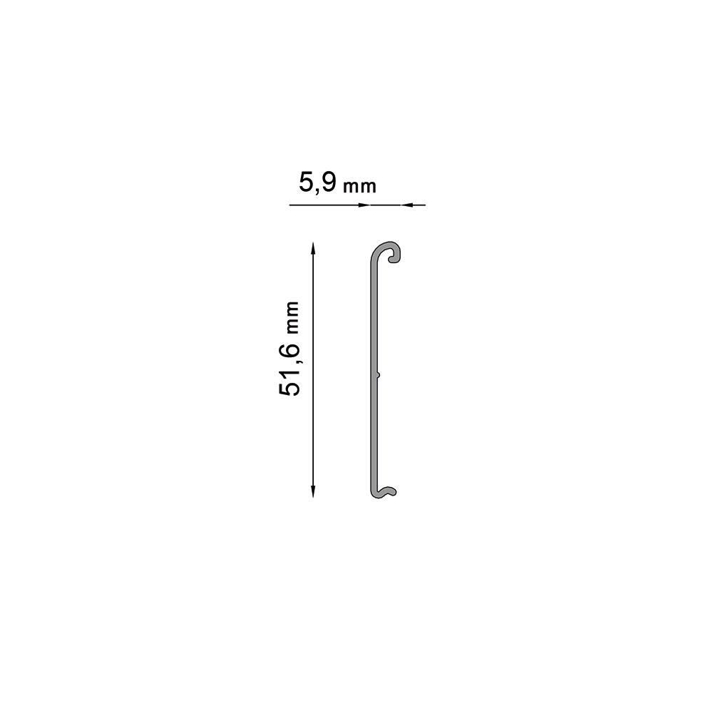 Łącznik do okapników Renoplast W10/W20/W35 plus grafit - 2