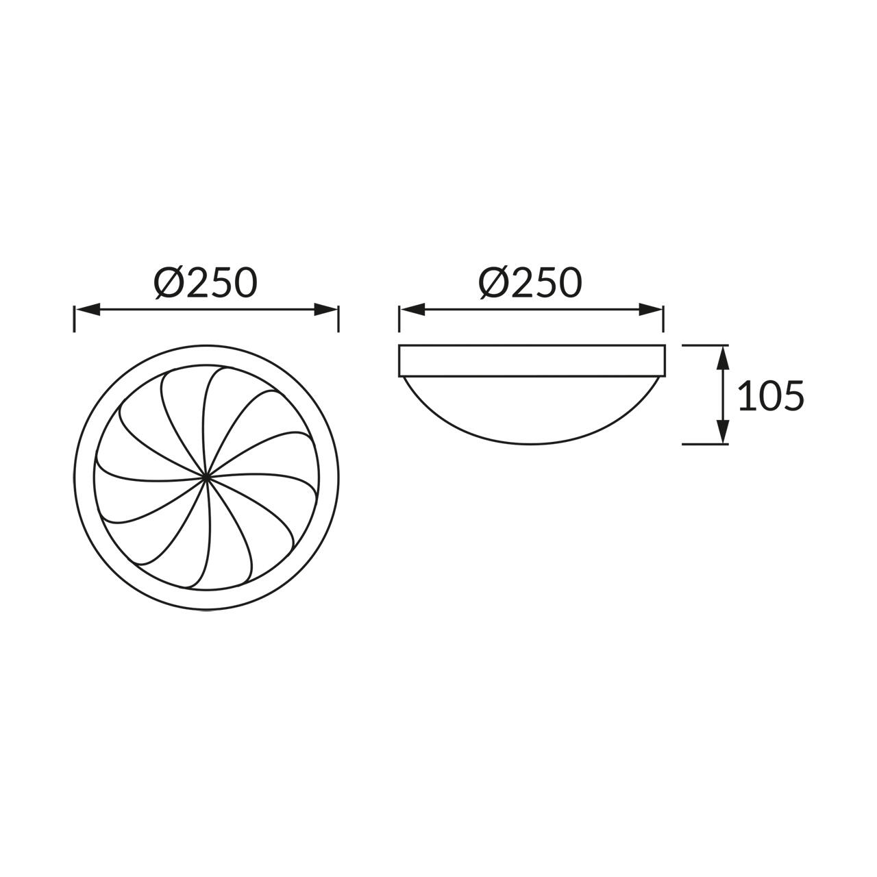 Oprawa Wir 100W E27 IP44  - 3