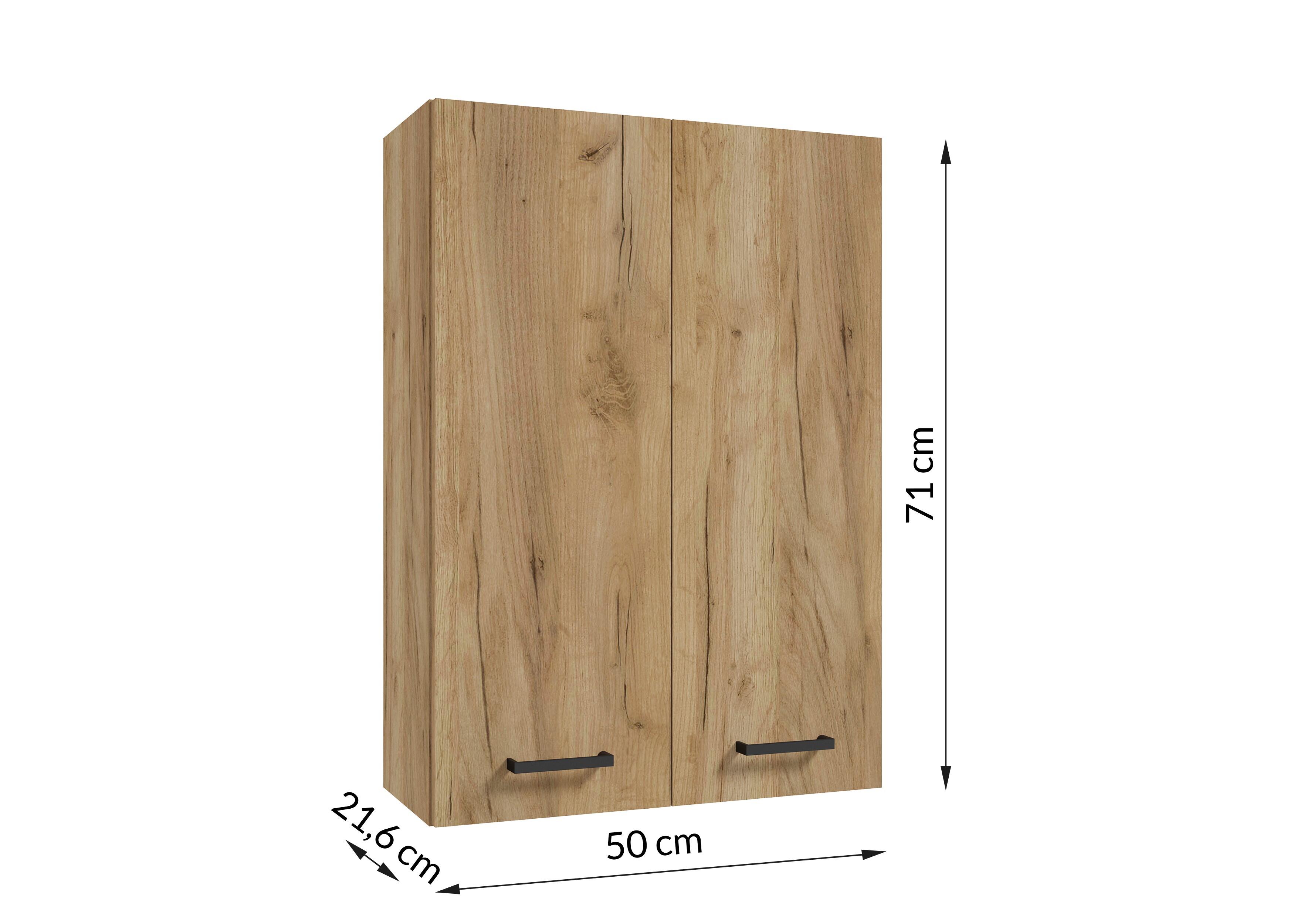 Szafka wisząca Soft 50 cm dąb złoty - 3