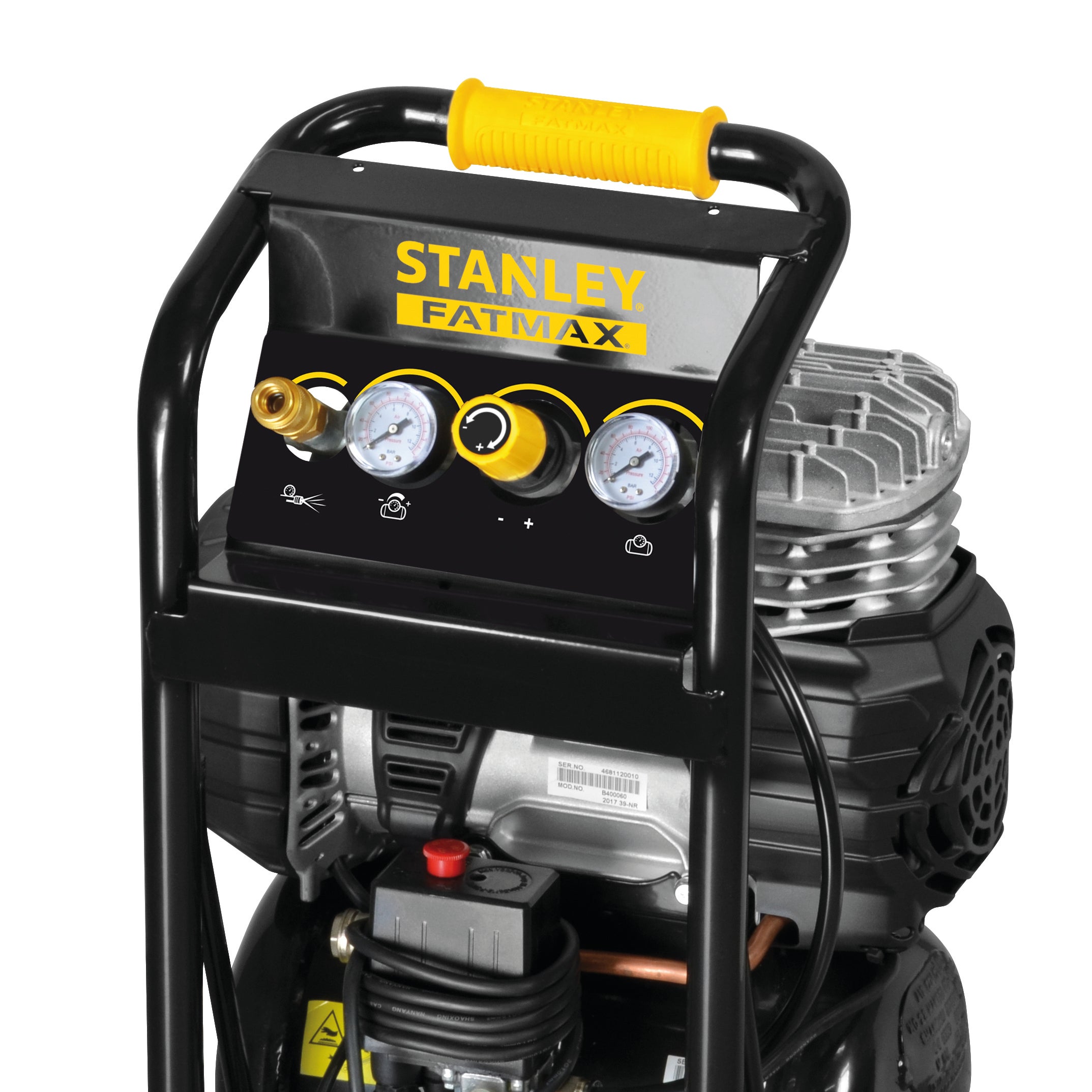 Compressore silenziato STANLEY FATMAX S 244/8/10 PCM 10 l, 1.5 hp, 8 bar - 6