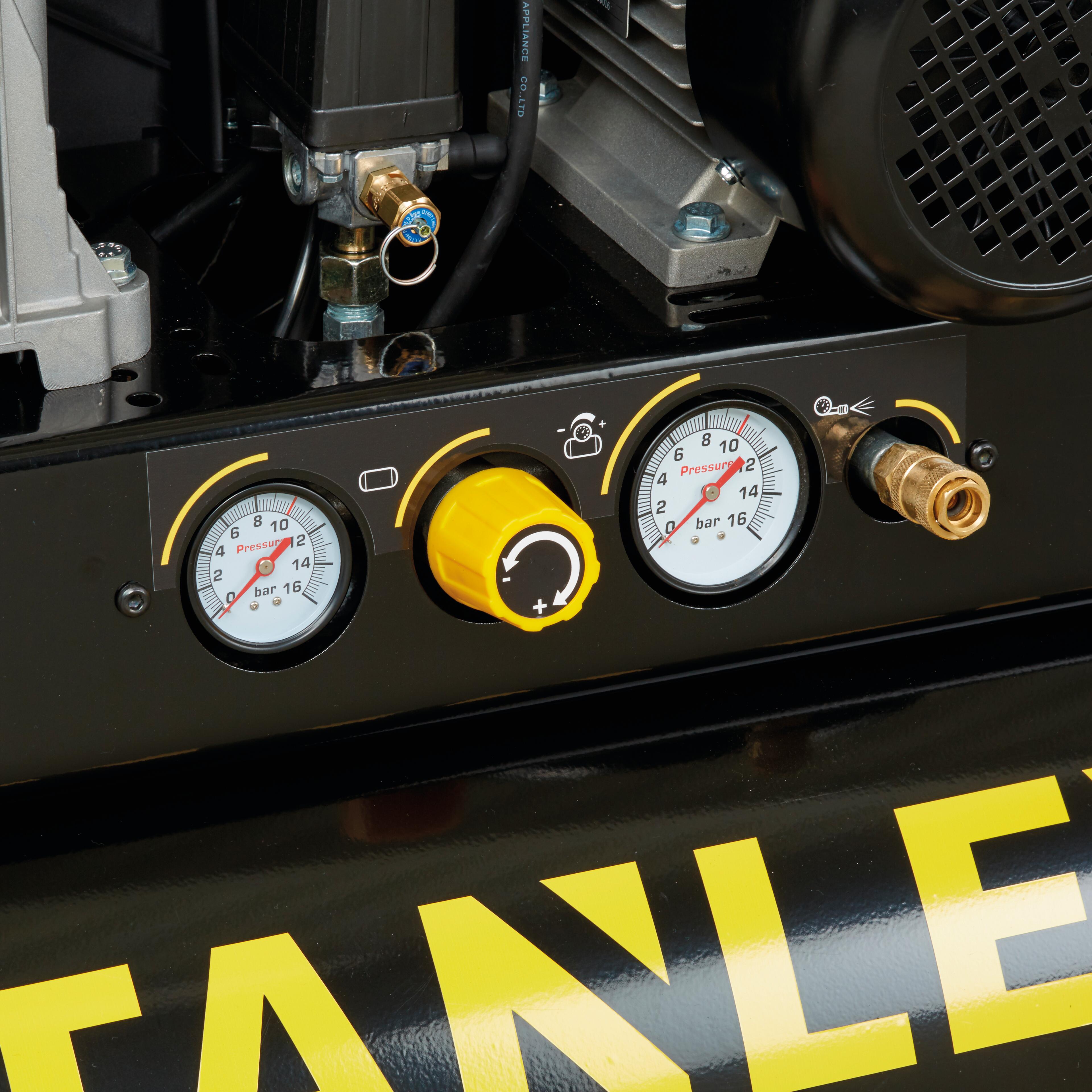 Compressore a cinghia STANLEY B 350/10/200 200 l, 3 hp, 10 bar - 11