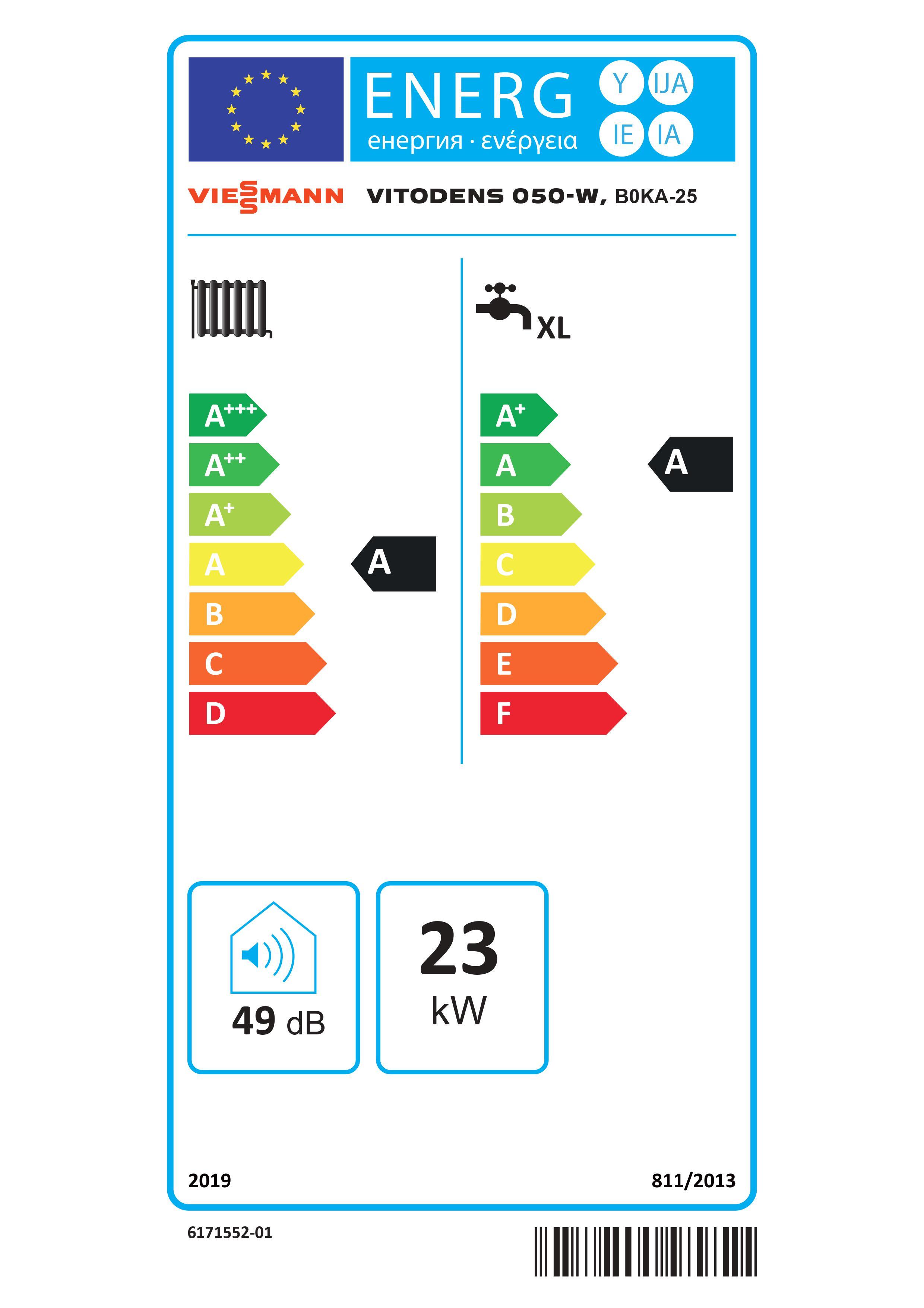 Kocioł gazowy kondensacyjny Viessmann Vitodens BOKA W050 25 kW, 2-funkcyjny - 2