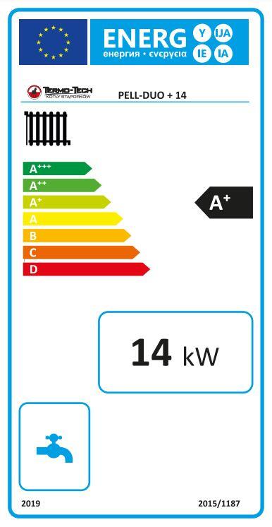 Kocioł pelletowy Pell Duo 14 kW, lewy, 5 klasa - 2