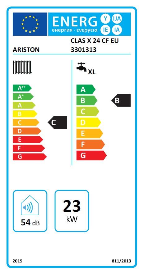 Kocioł gazowy 2-funkcyjny CLAS X CF EU LOW NOX 24kW - 5