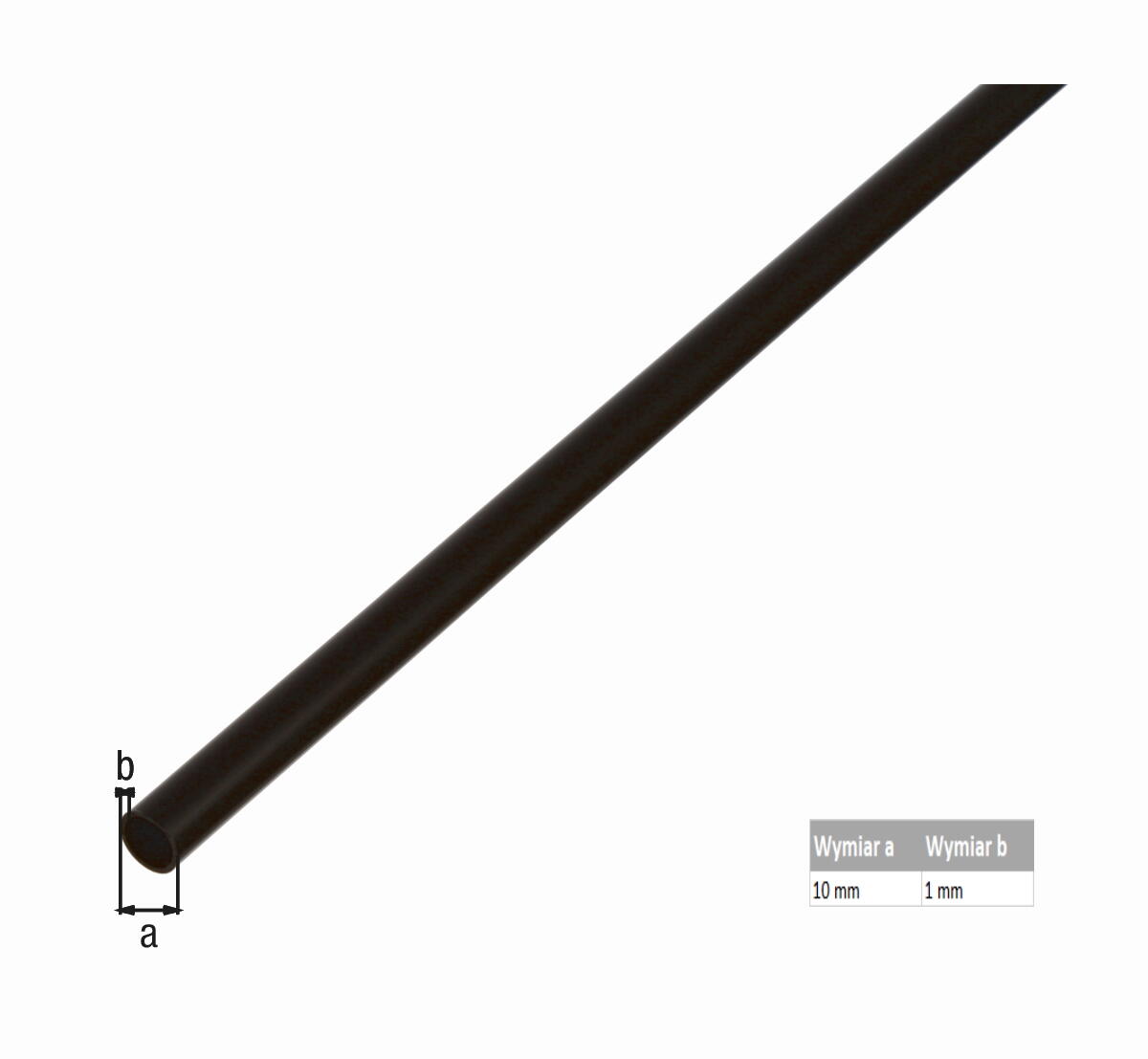 Rurka PCV 1000x10x1 mm - 2