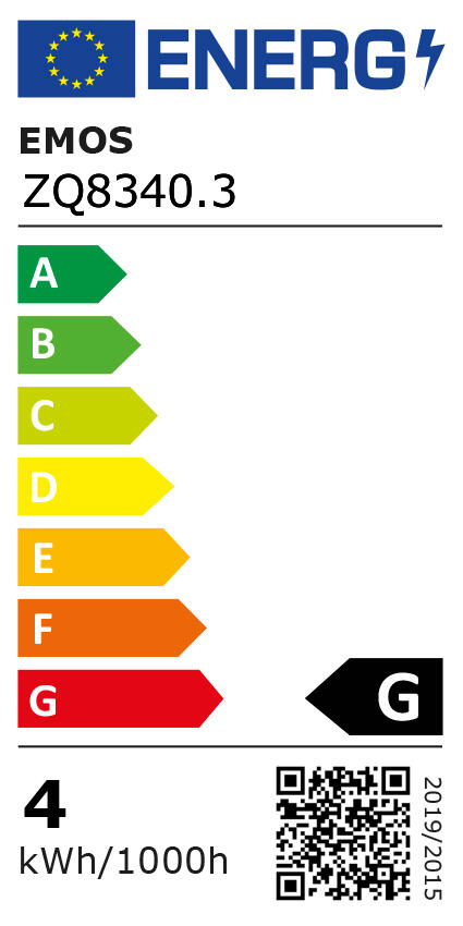 3x żarówka LED GU 10 3,8W 350lm 3000K - 3