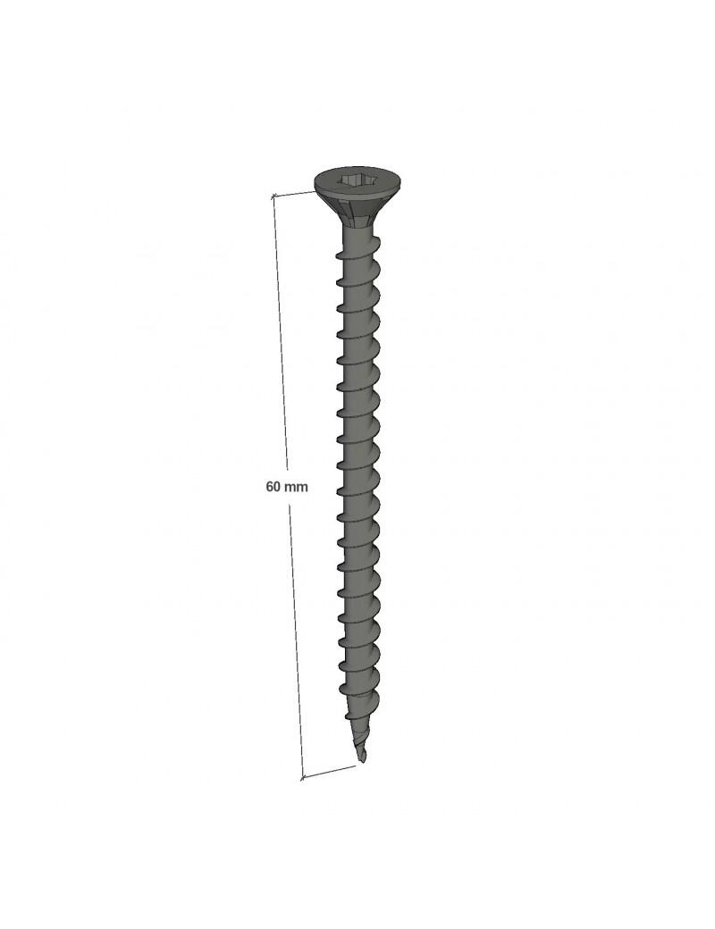 Wkręt do drewna  6x60mm nierdzewny torx 50 szt. - 2