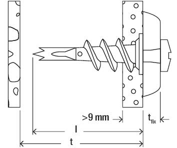 Kołek Driva do płyt k/g 4.5x35 mm (25 szt.) - 3