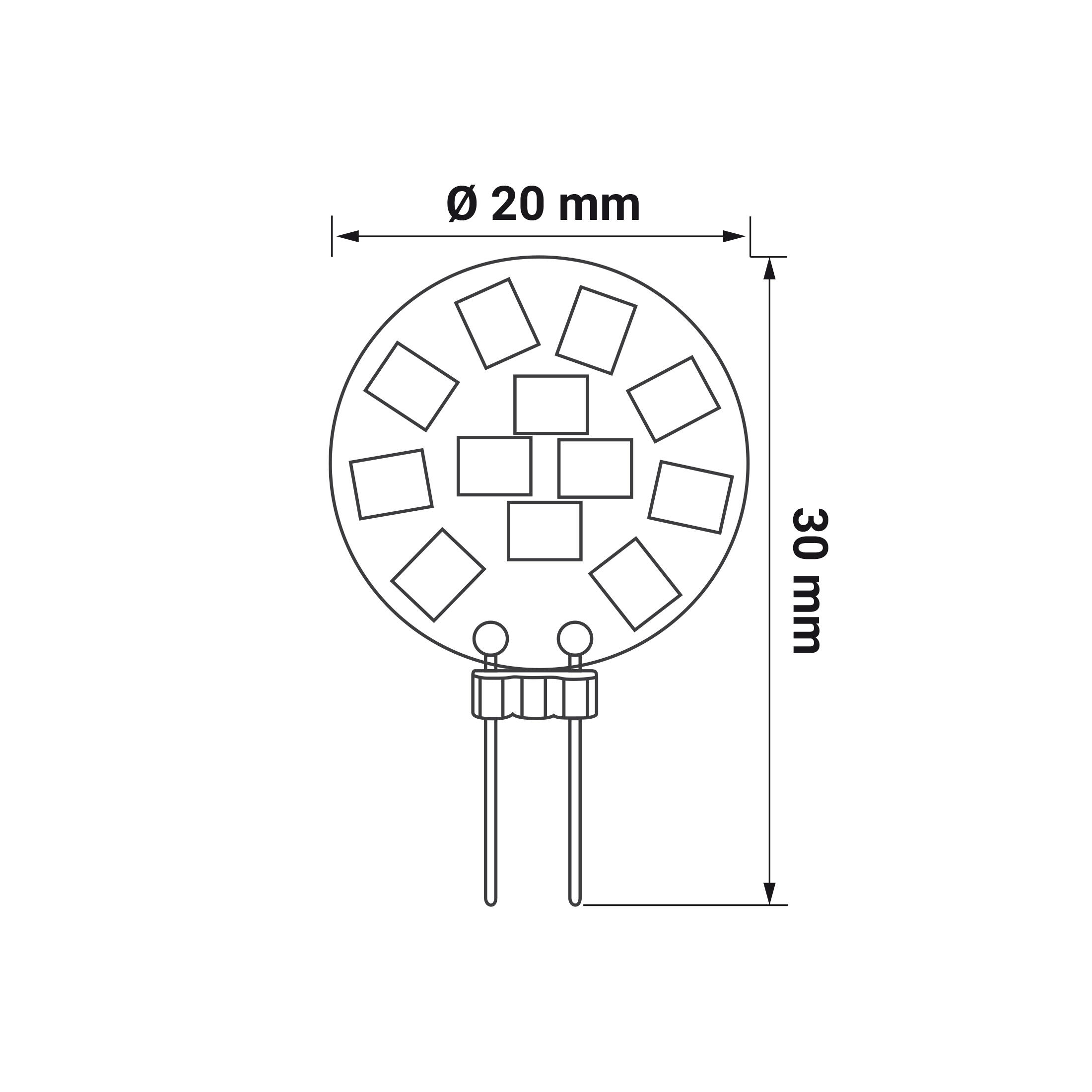 Żarówka LED G4 1,5W 140lm 6500K - 4