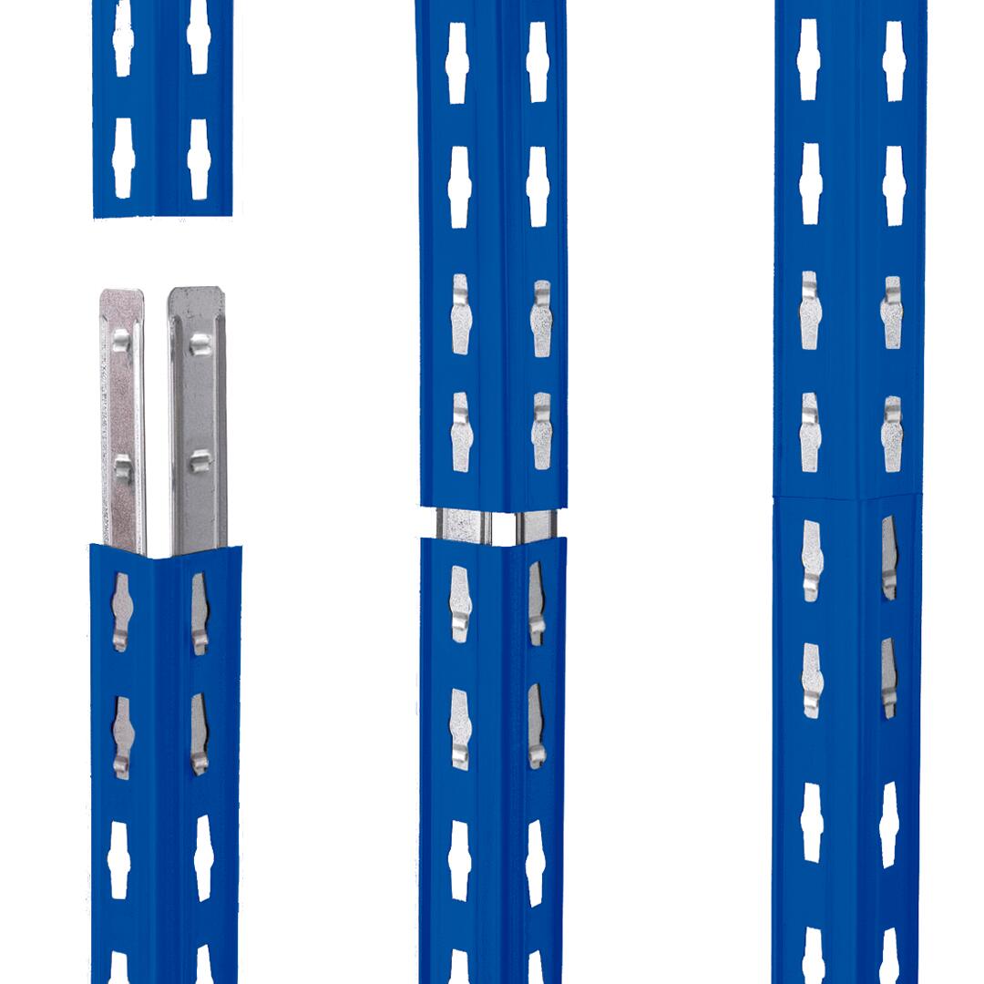 Regał magazynowy Rivet wym. 192x100x50 cm, 4 półki, nośność 300 kg - 4