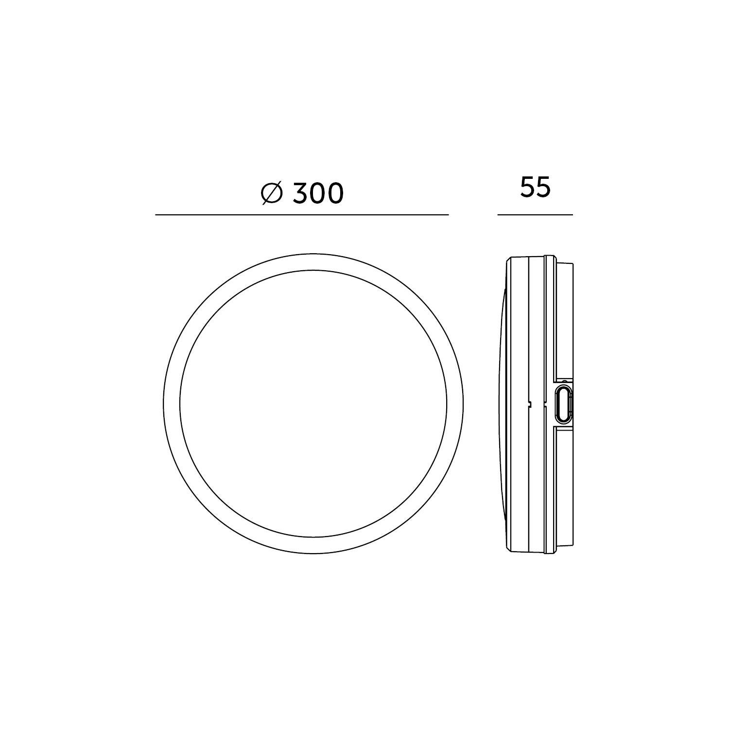 Plafon LED Nairos 18W 1710 lm IP65 - 5