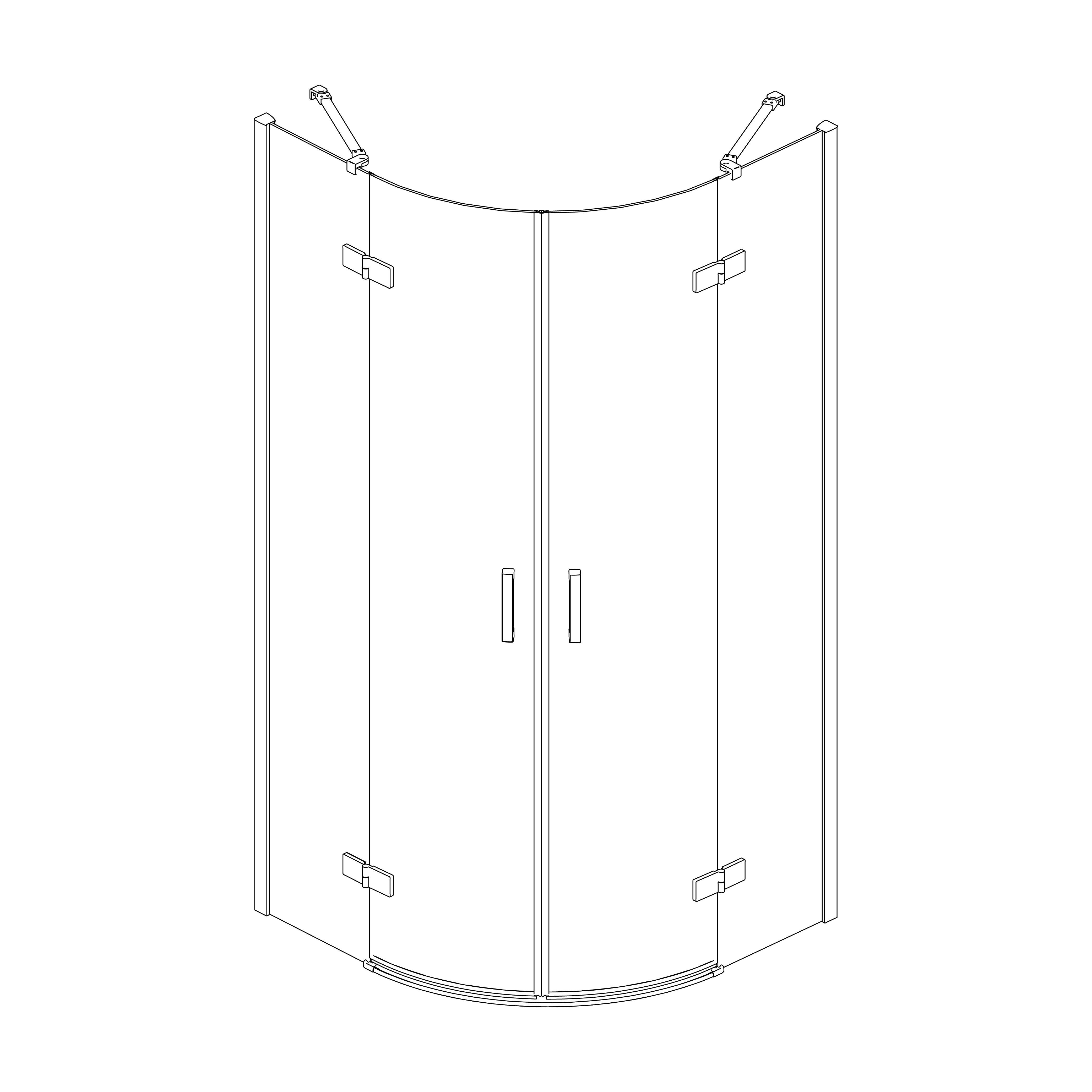 Kabina prysznicowa Kabri Primera 90x90 cm - 3