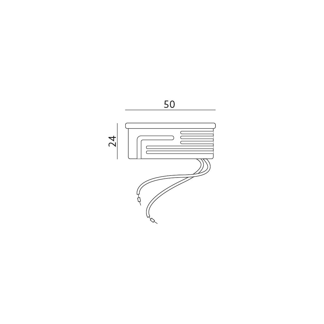 Wkład LED INSERT 6,5W MILKY barwa NEUTRALNA - 2