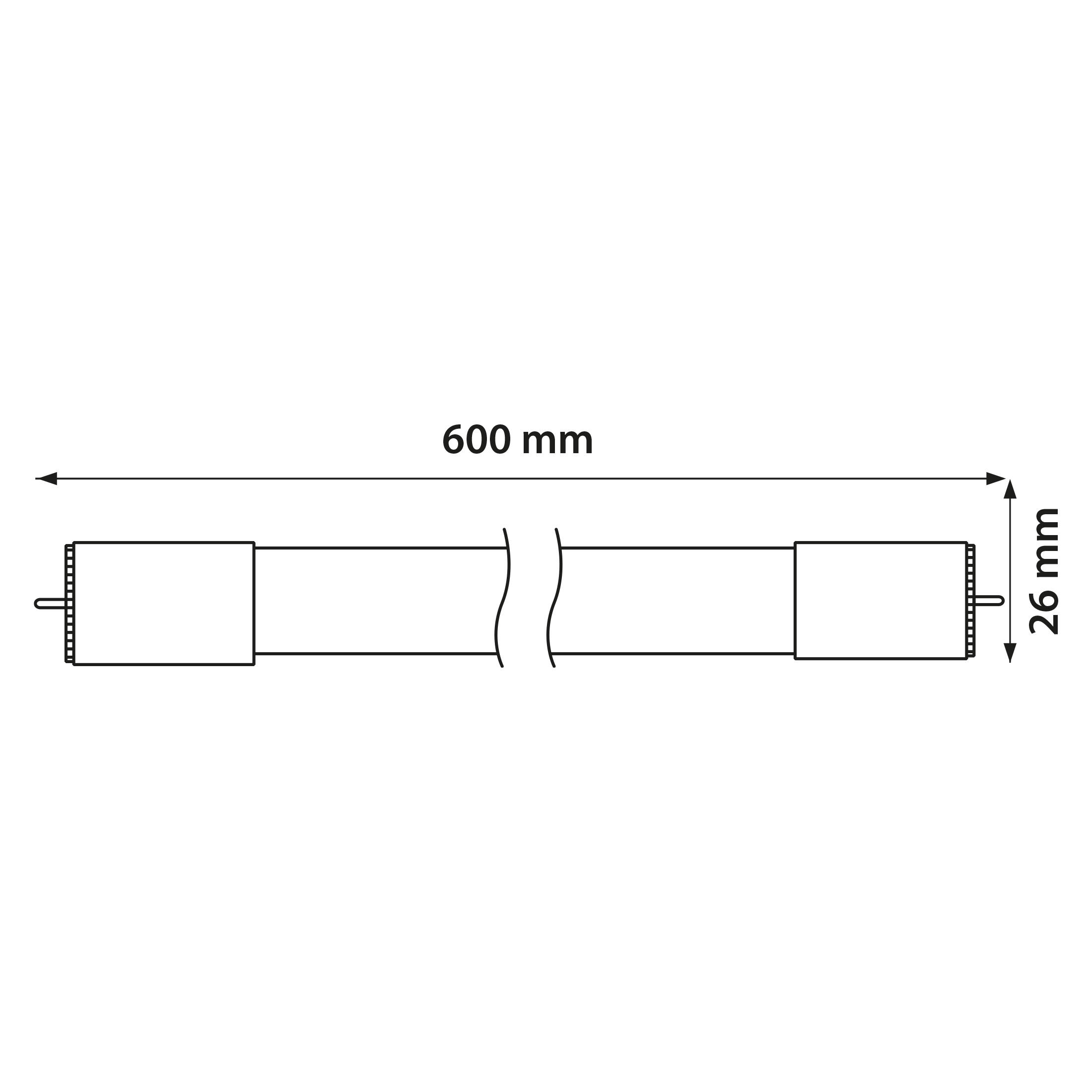 Tuba LED ORO T8 60 Basic 9W zimno biała - 4