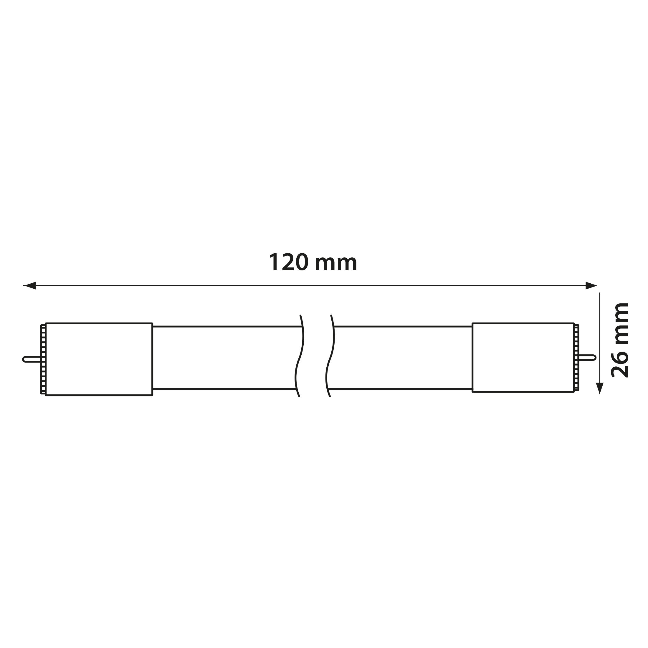 Świetlówka T8 120 18W chłodno biała - 5
