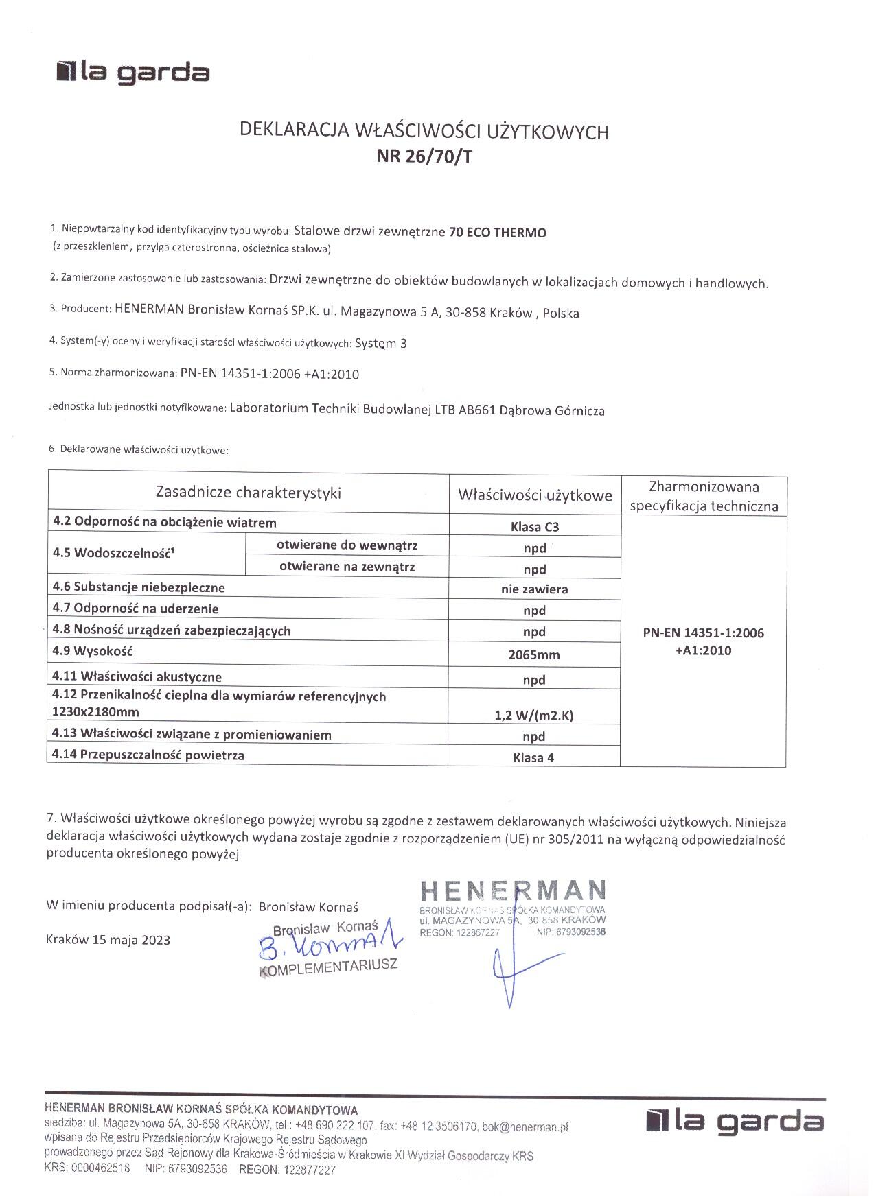 Drzwi zewnętrzne Yukon antracyt 90 lewe - 3