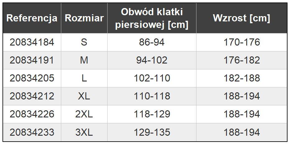Kurtka robocza zimowa pilotka Hi-Vis CLOTON, rozm. 2XL (62) - 2