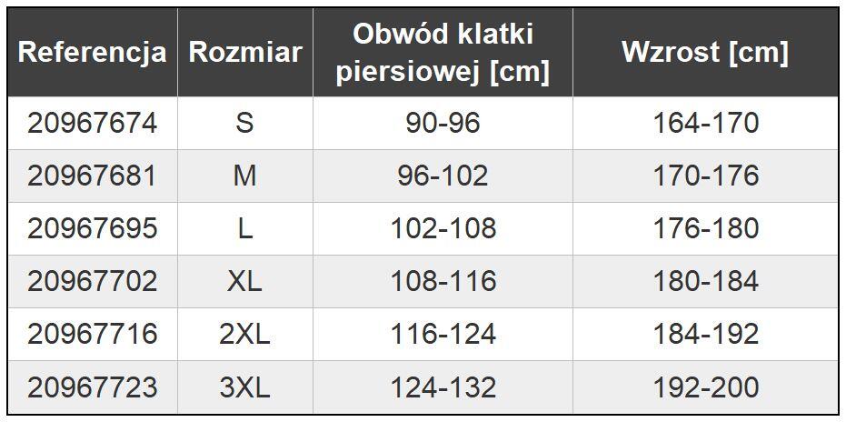 Koszulka VILS HT5K413 biała Högert, rozm. L (52) - 2
