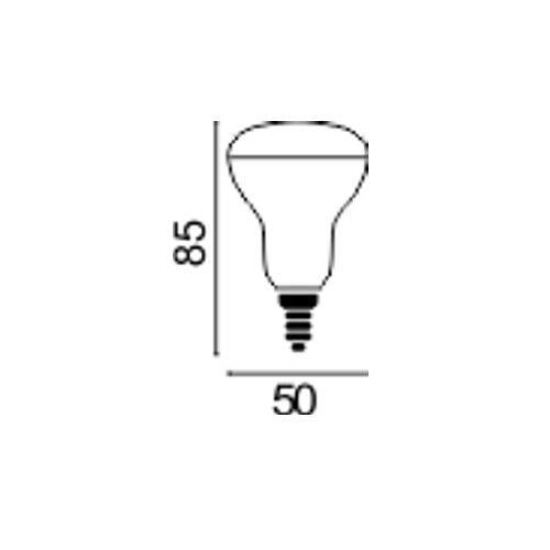 Żarówka LED E14 R50 4,2W 470lm 4000K - 3
