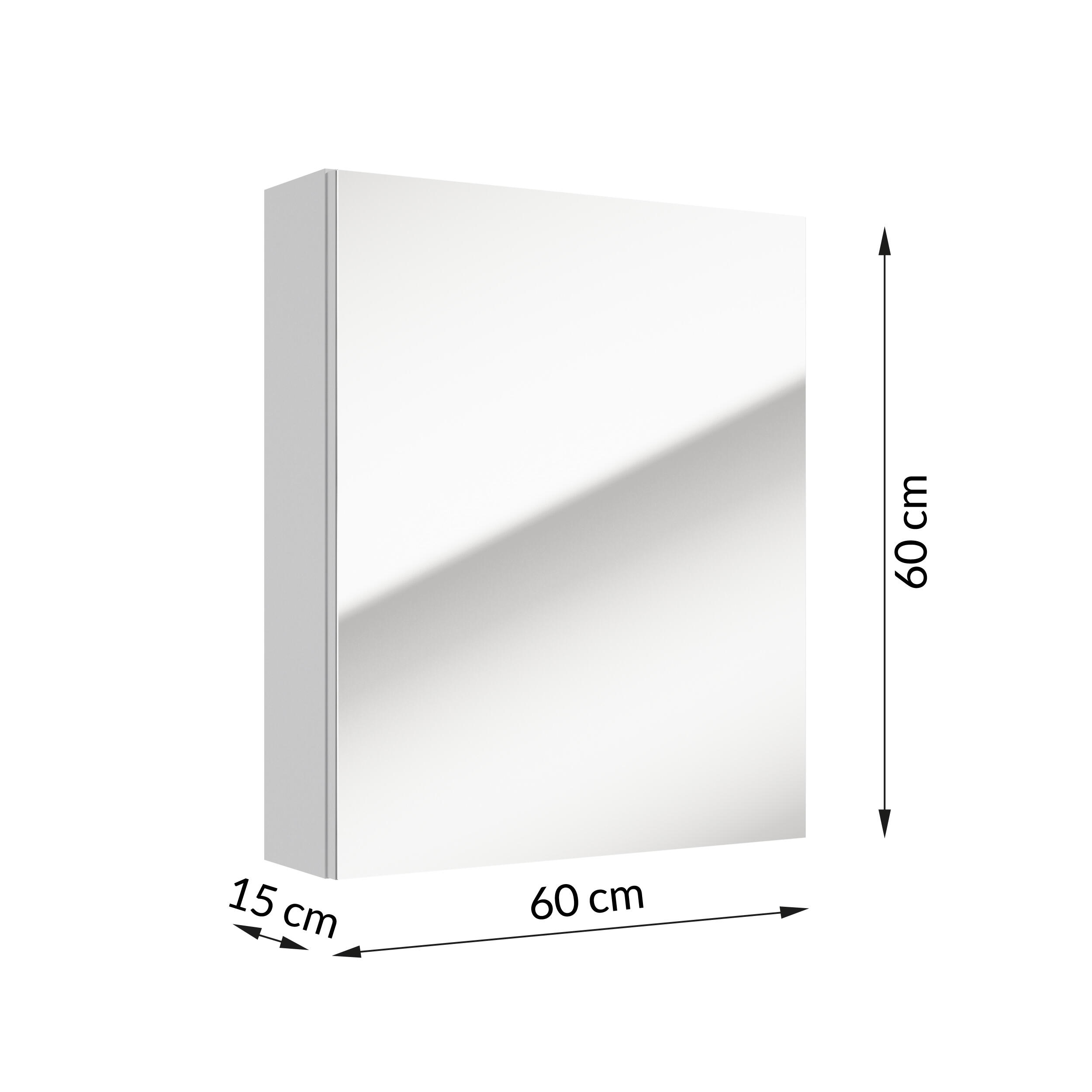 Szafka lustrzana Onas Uni 50 cm  - 3
