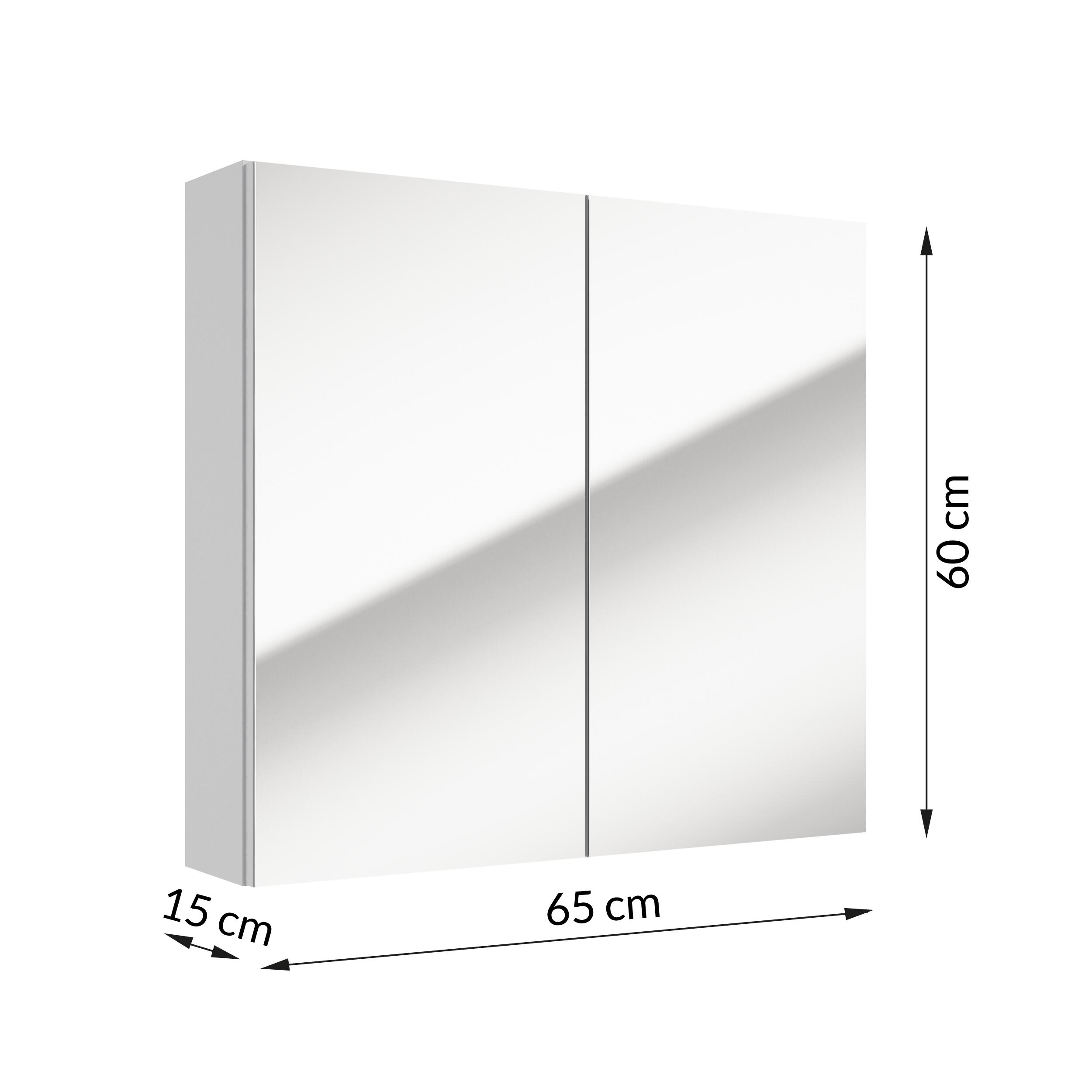 Szafka lustrzana Onas Uni 65 cm - 2